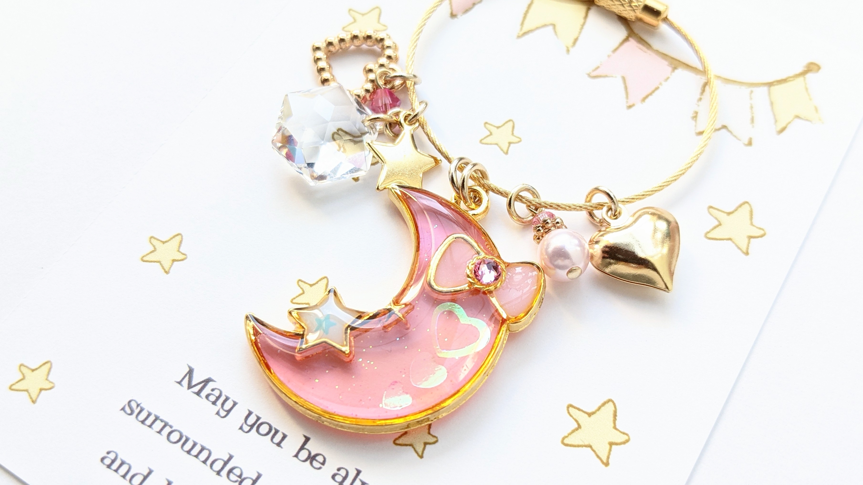 三日月のキーリング🌜✨