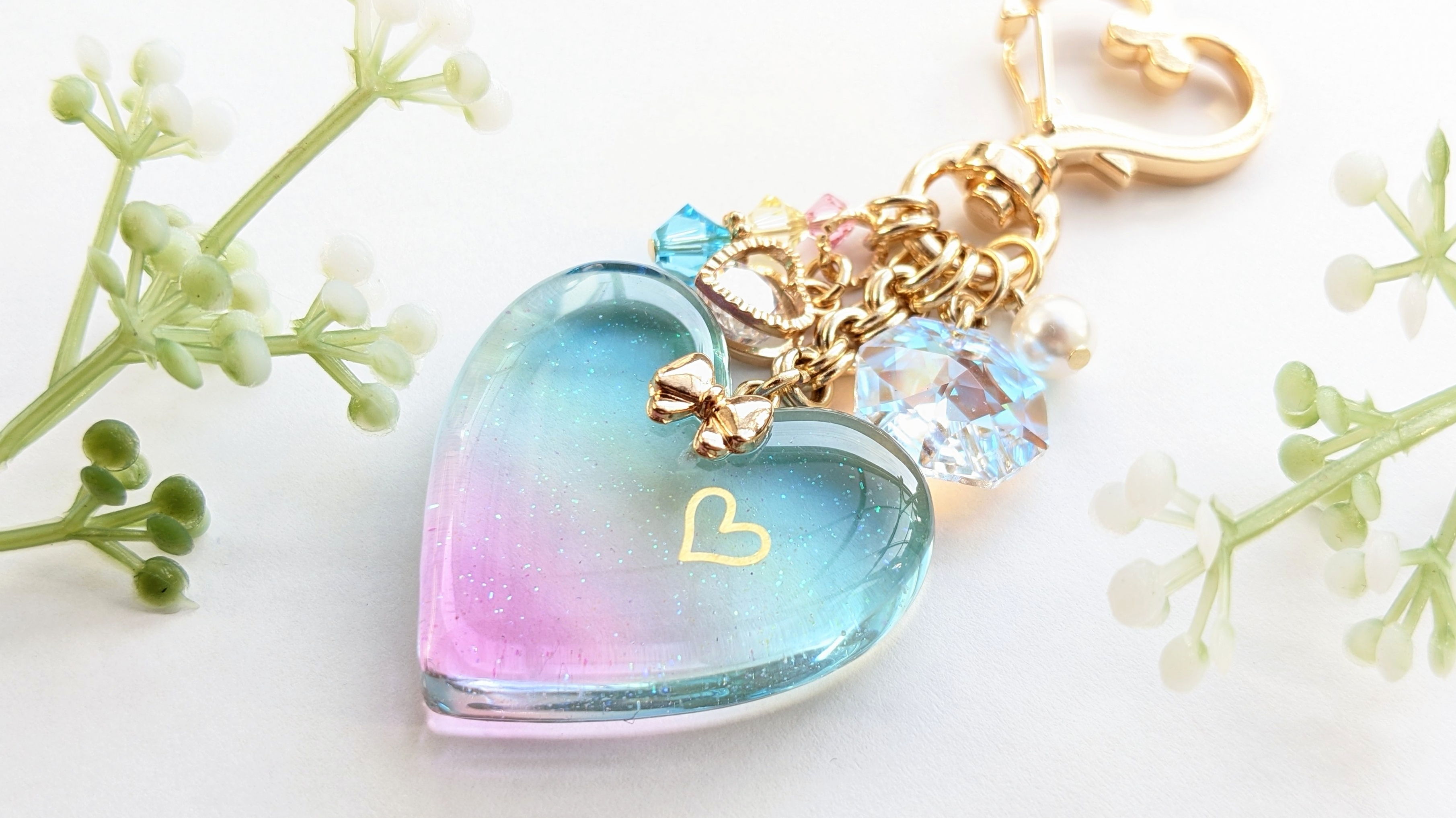 グラデーションハート♡