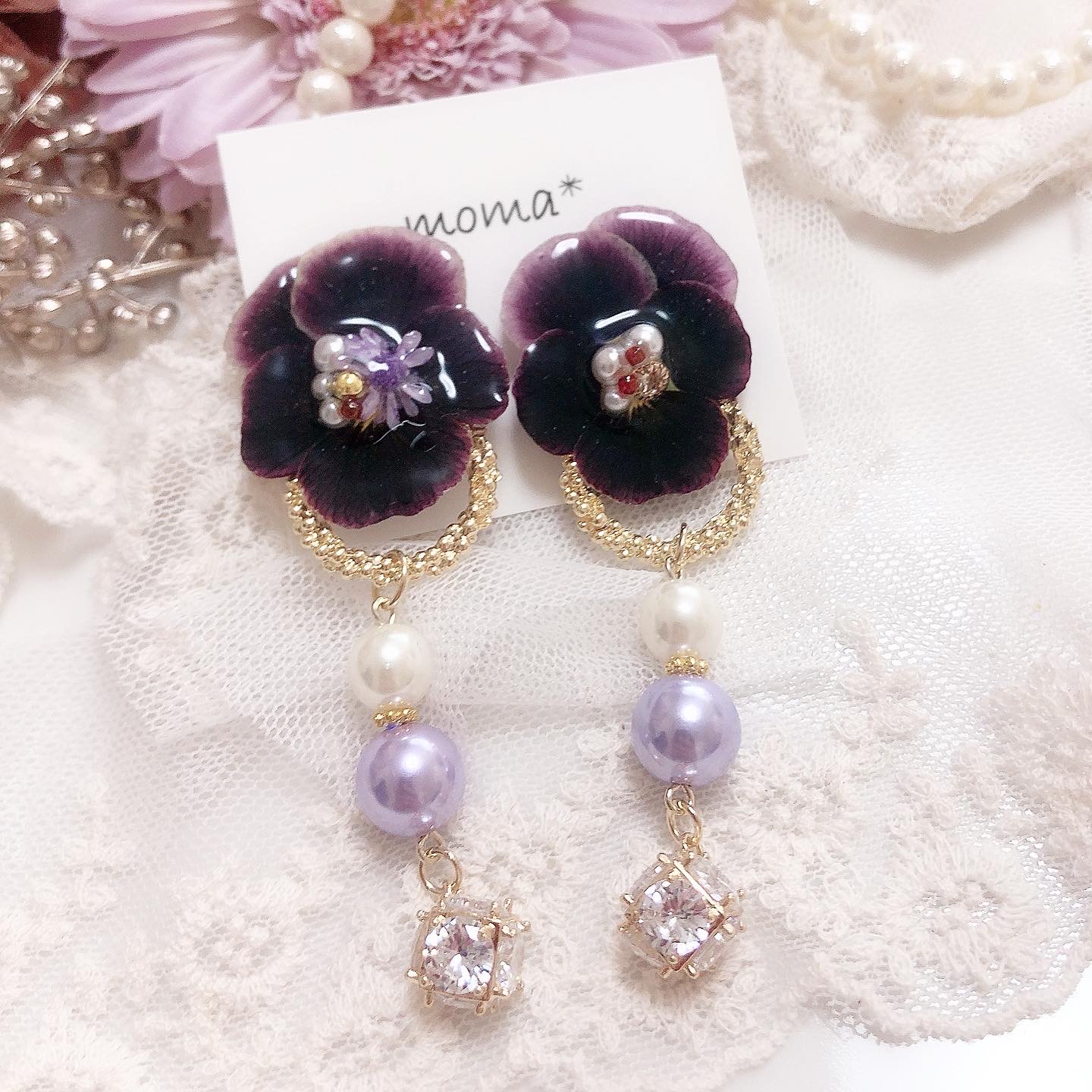 ダークパープルビオラ