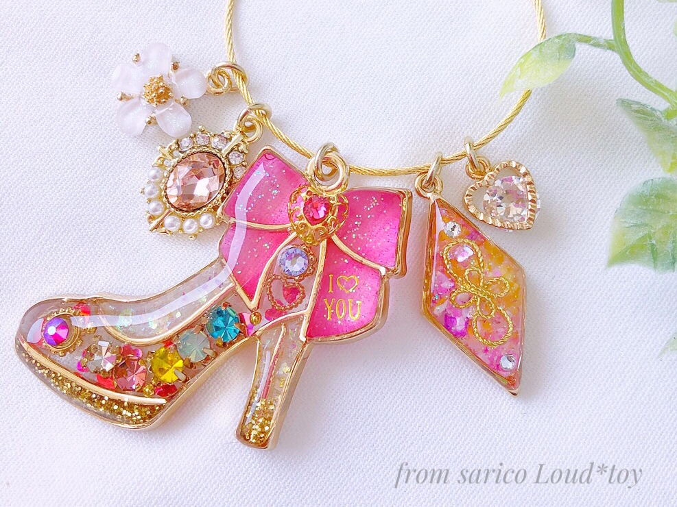 ribbonヒールバッグチャーム🎀