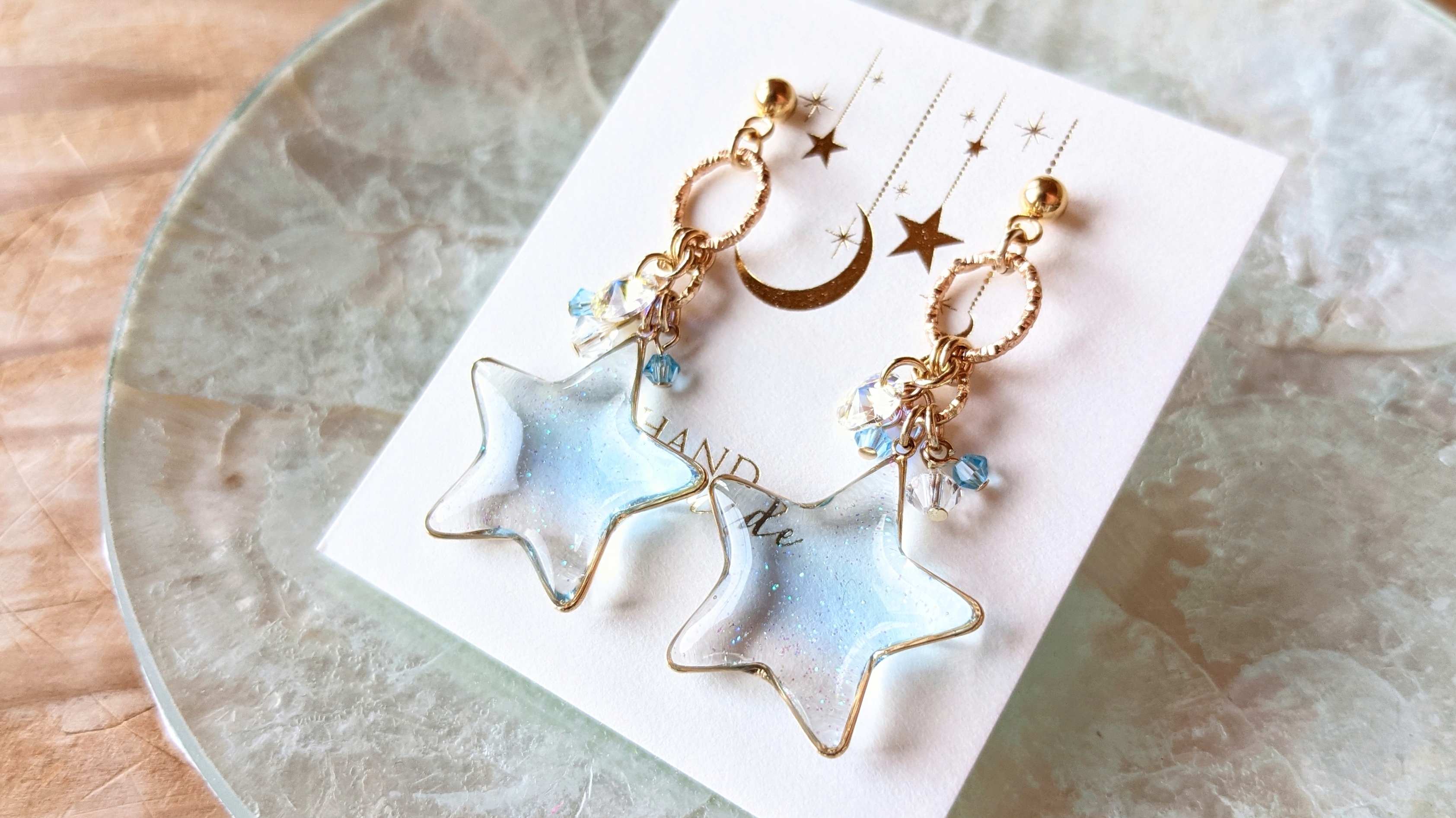 星の耳飾り.｡*⭐