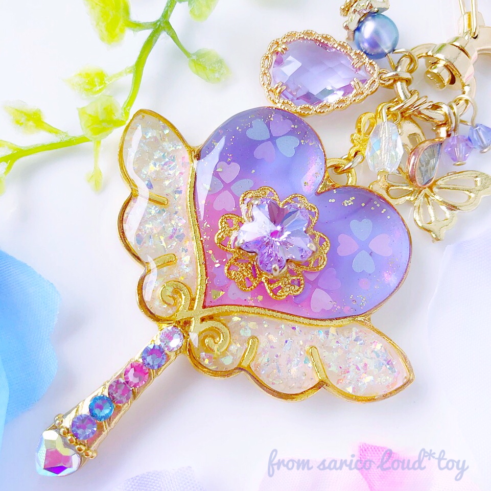 紫陽花カラーheart stick💠