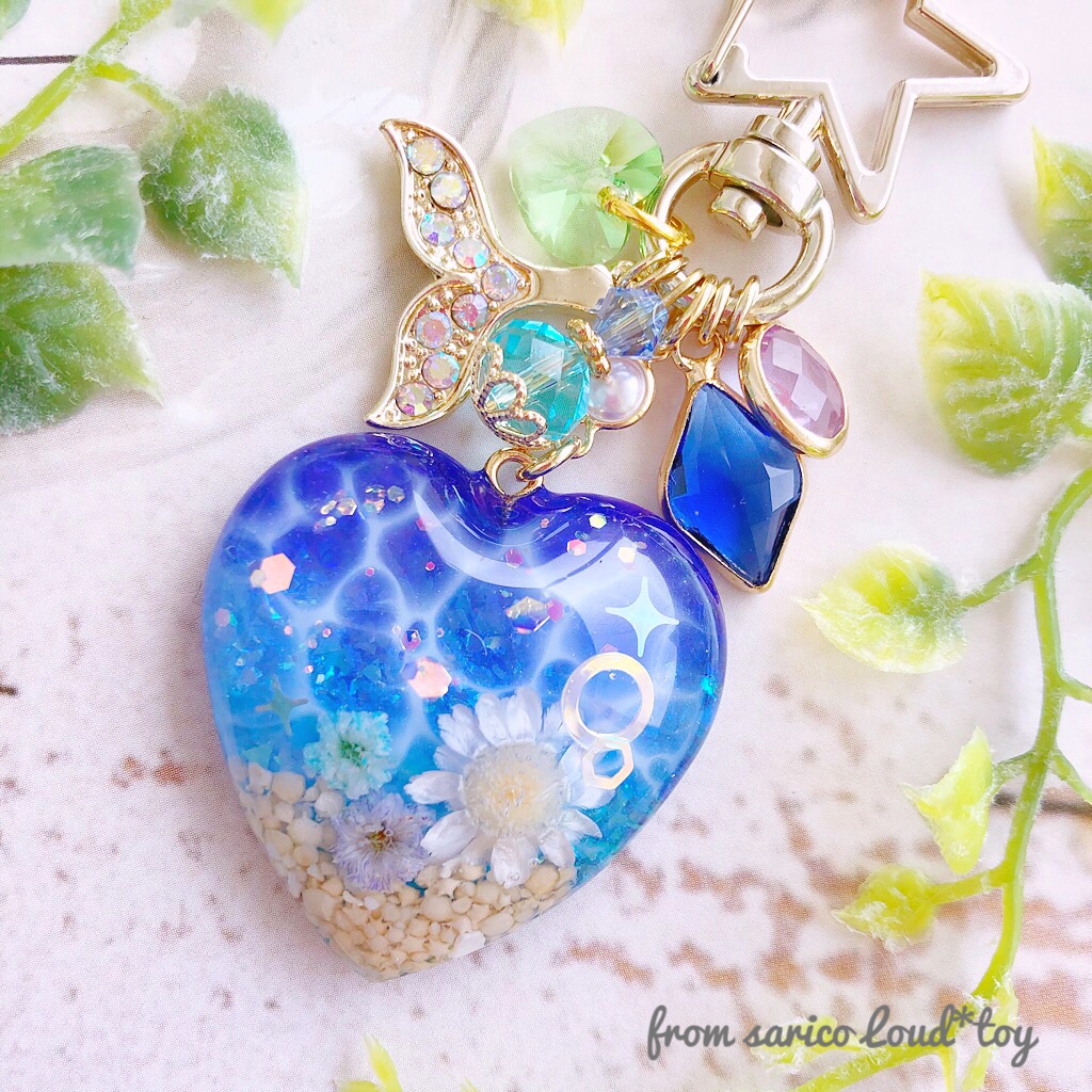 海のheartチャーム🐬