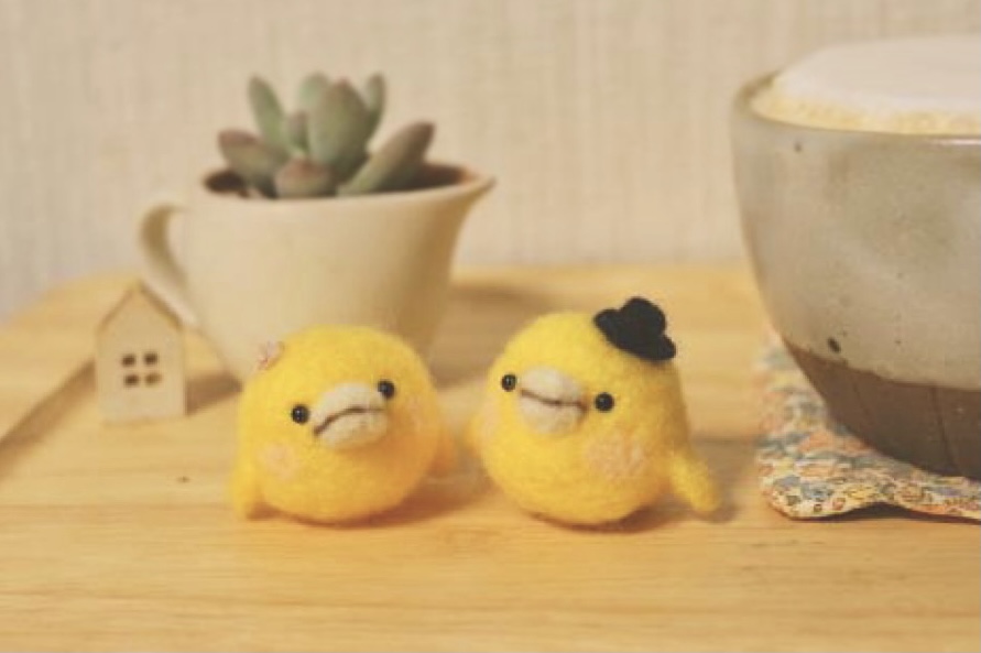 初心者さん向け》羊毛フェルトのひよこのキット | FANTIST