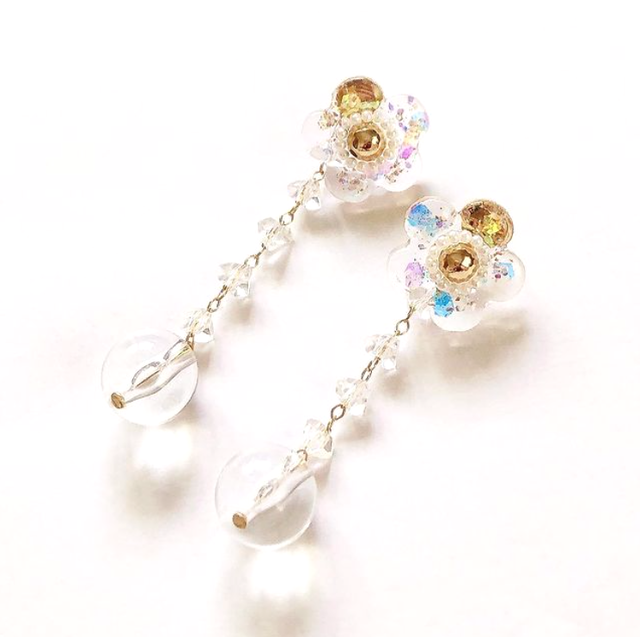 2way aurora clear flower design