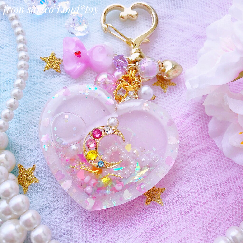 Heart shaker pink bear🧸