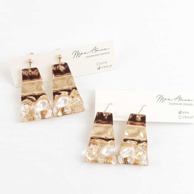 zigzag flower bijou design