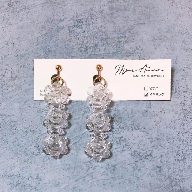 crystal flower bijou design