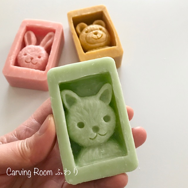 ソープカービング　ネコ