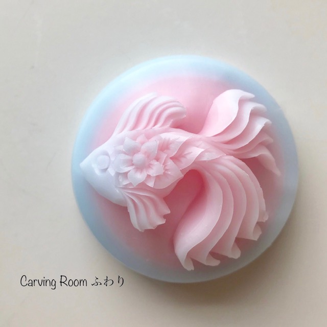 キャンドルカービング　魚