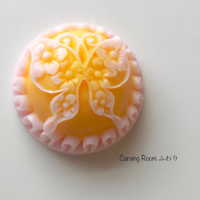 キャンドルカービング　蝶々