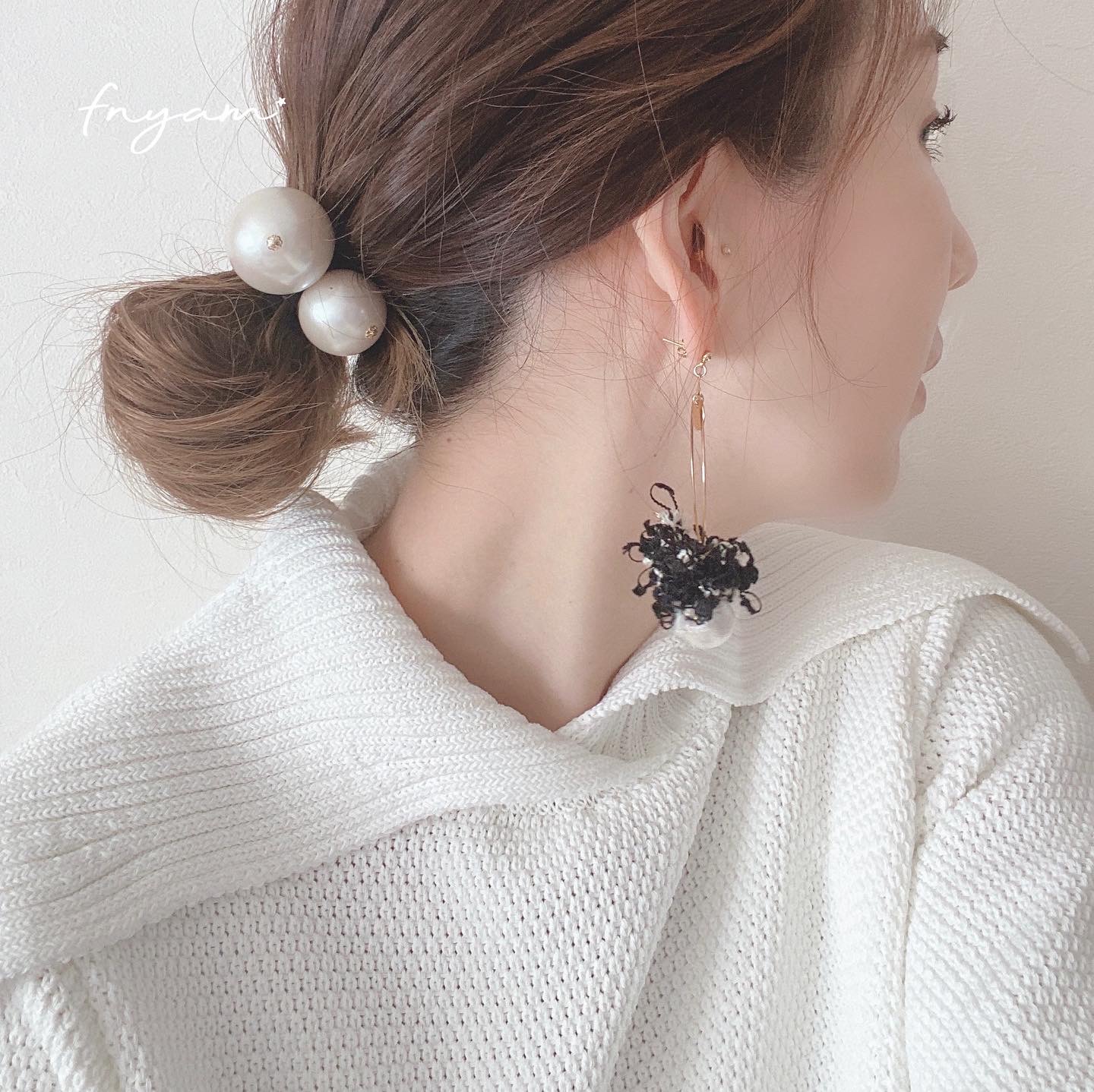 "もっとBig"パールヘアゴム