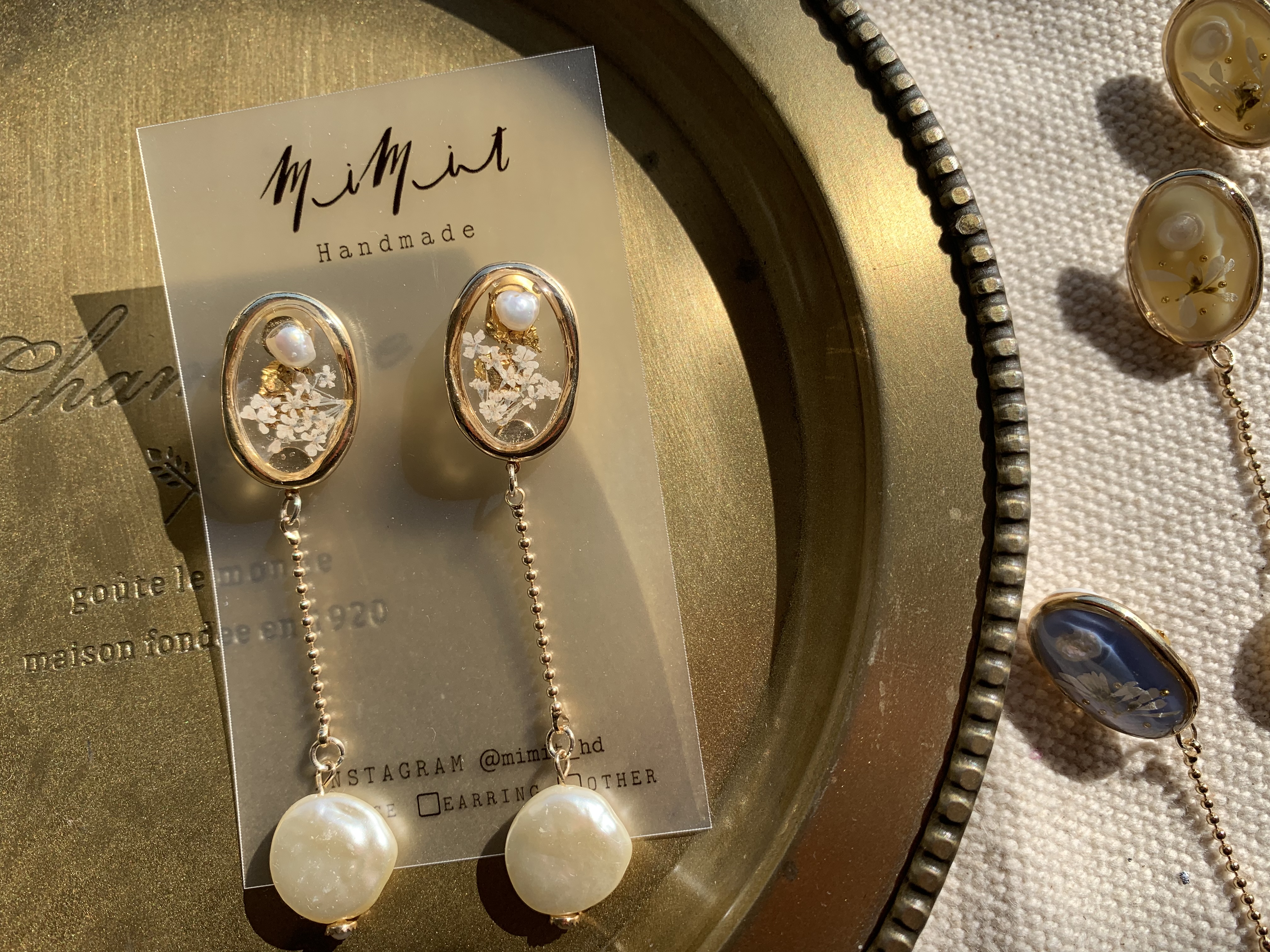 レジンピアスの作成キット