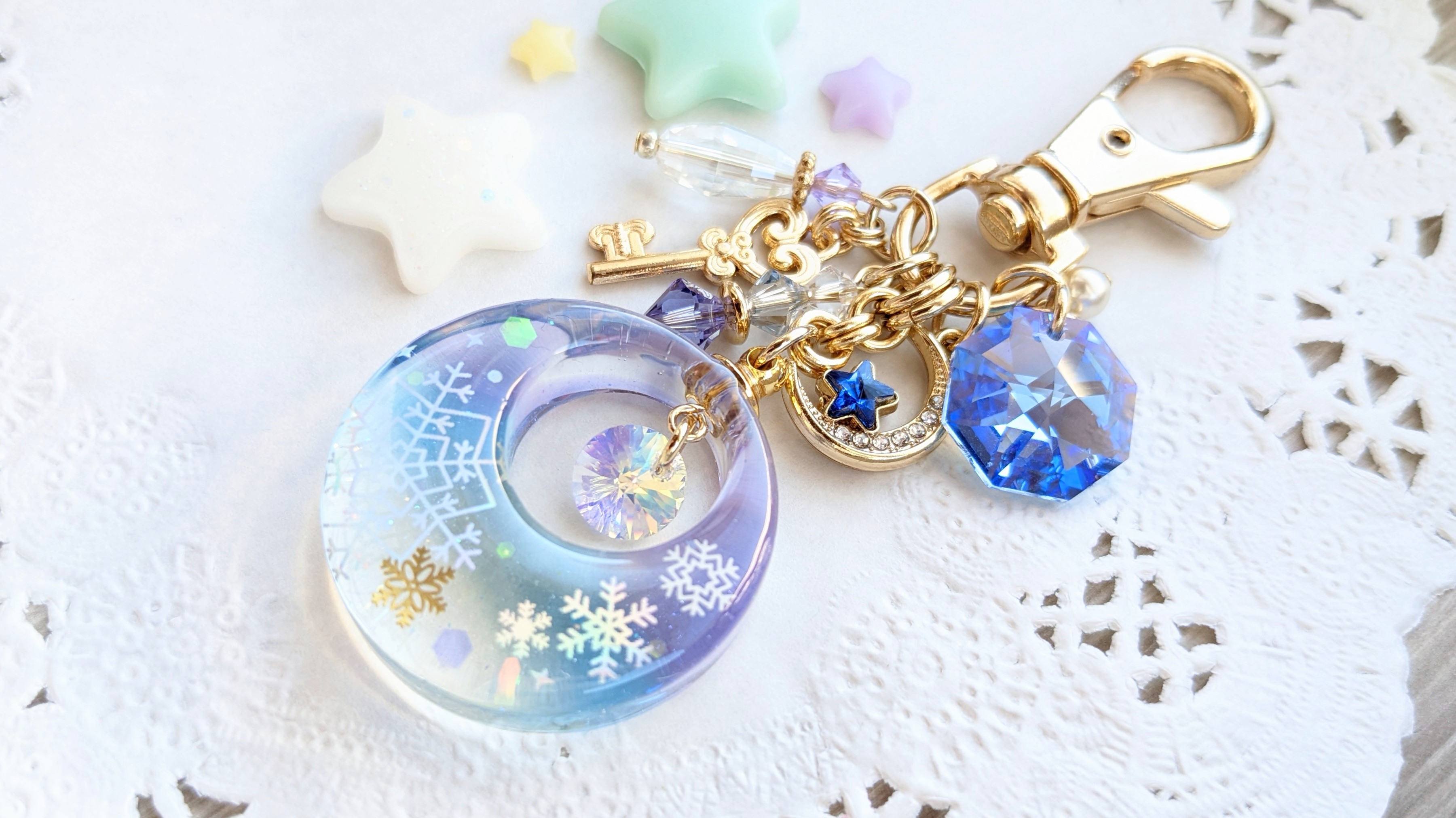 Snow dances(Blue✕Purple)