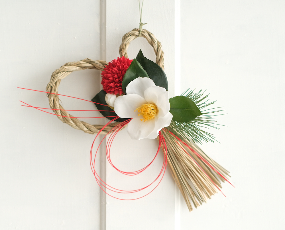 双葉のお正月飾り　白椿　キット