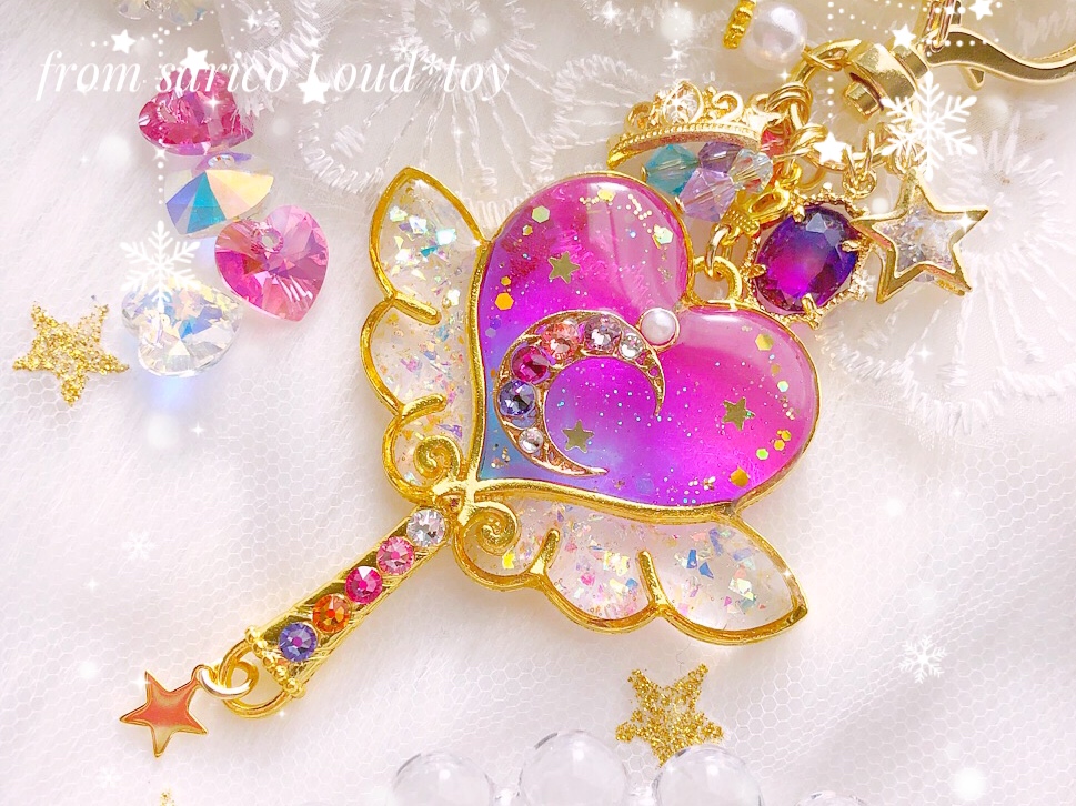 magicalハートステッキチャーム🌙
