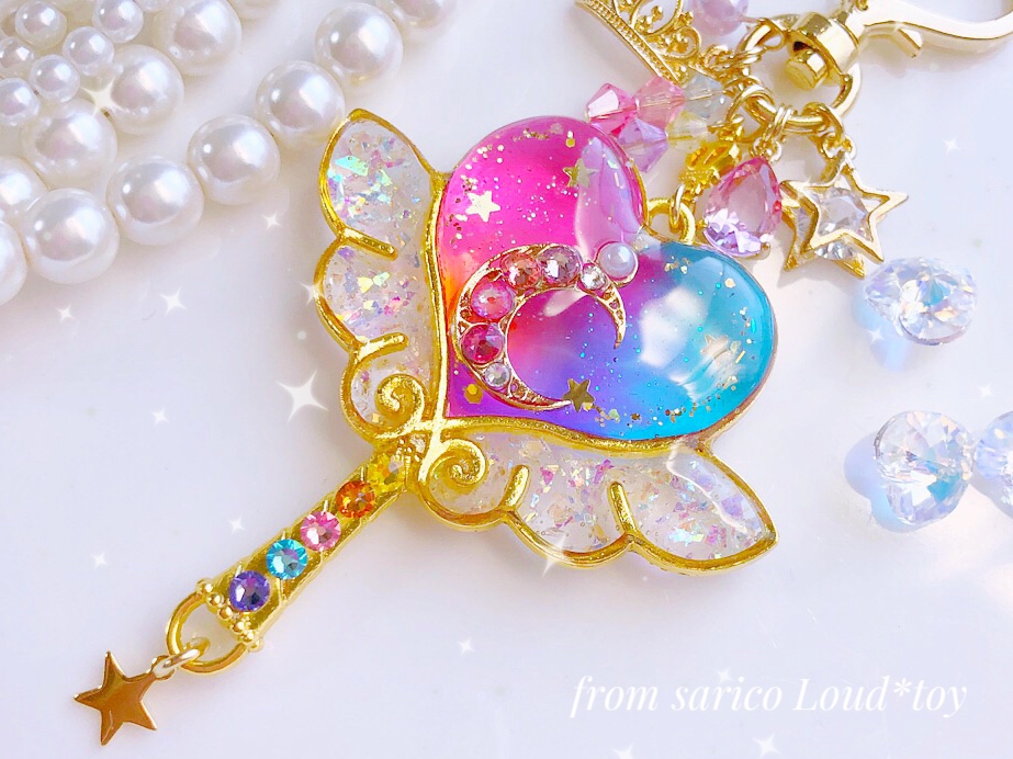 magicalハートステッキチャーム🌙