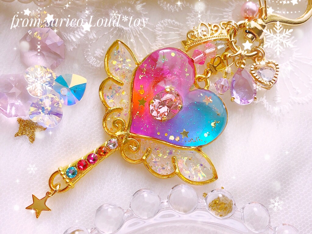 magicalハートステッキチャーム🌙