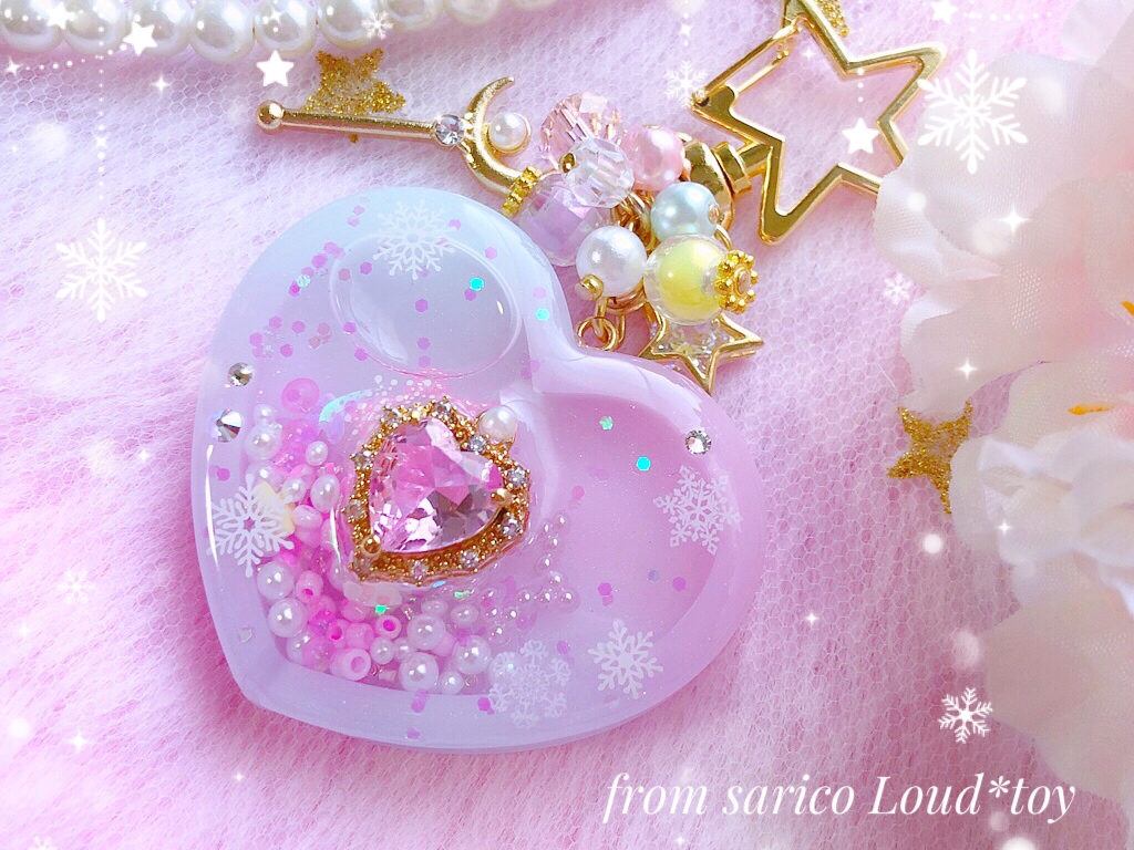 fancy snow heartシェイカー💓