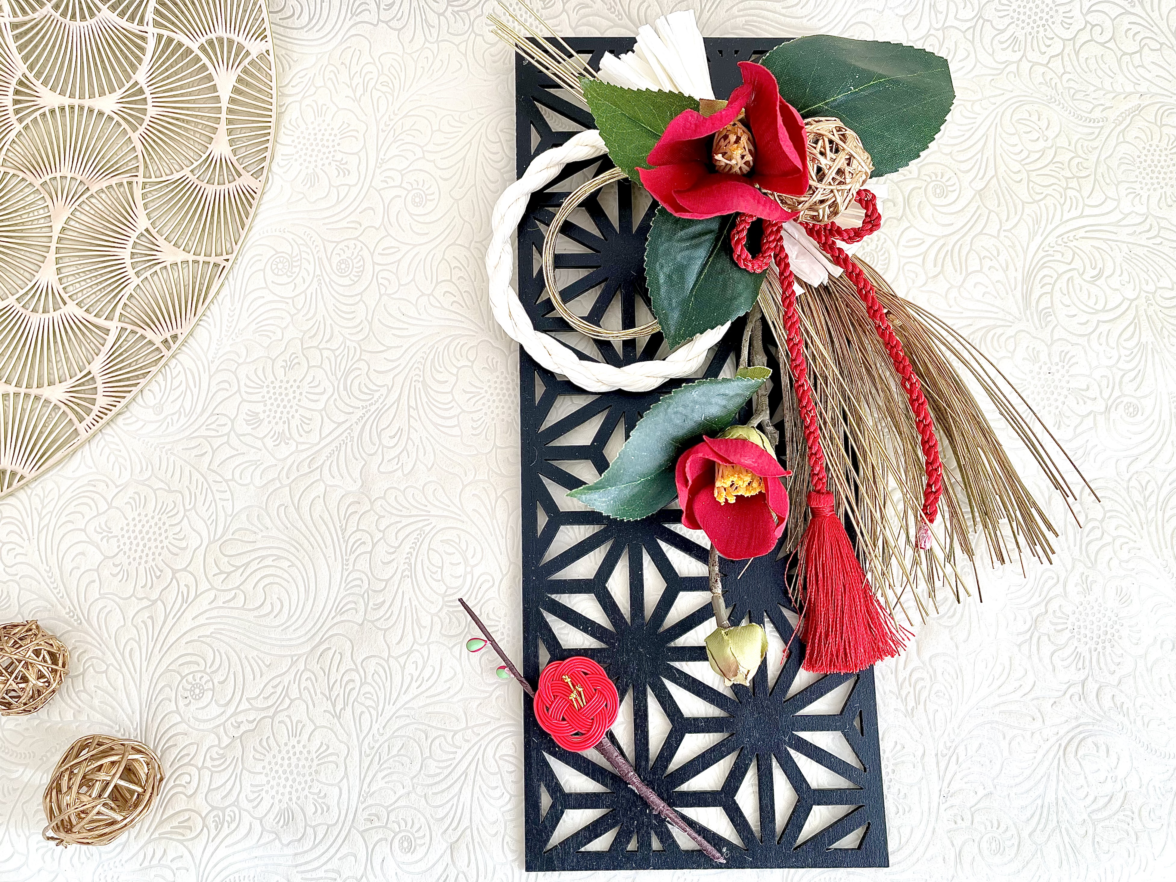 新年ウッドプレート　キット