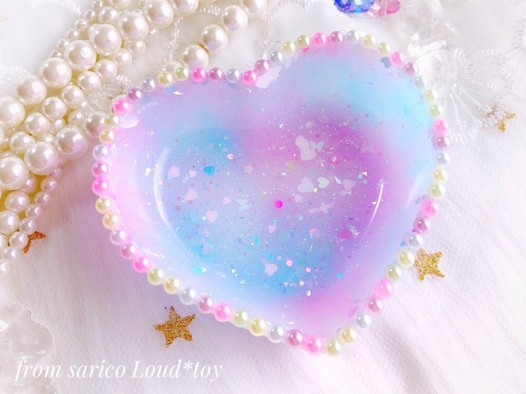 fancyハートトレー💘