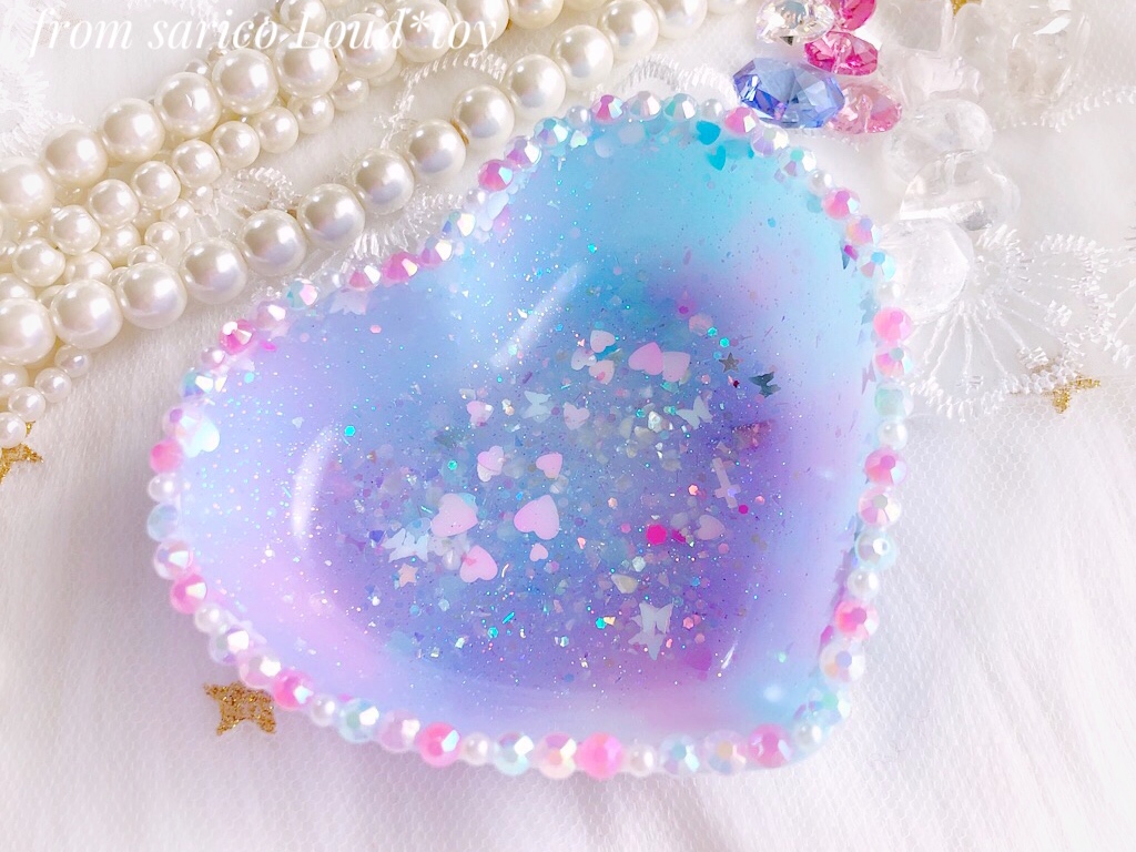 fancyハートトレー💘