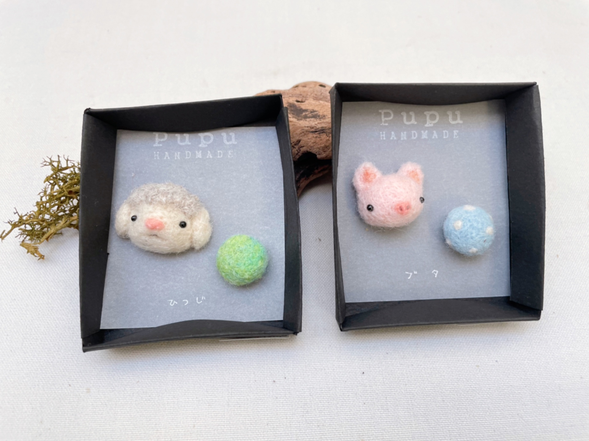 ひつじのmameバッチセット【ピンバッチ】