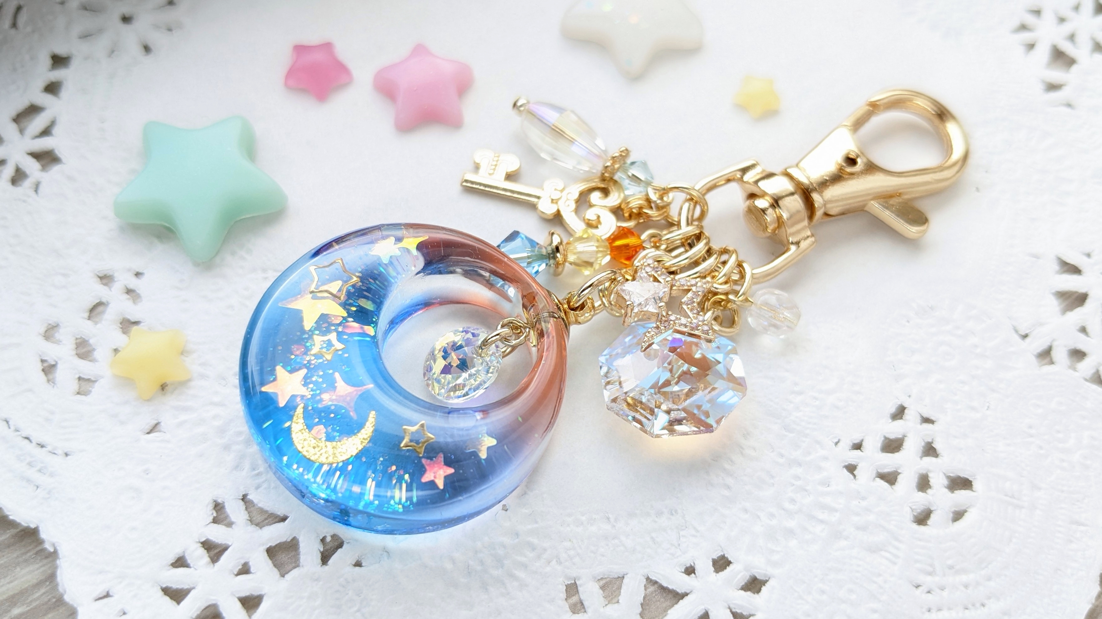 Moon and Stars (Arabian night color)