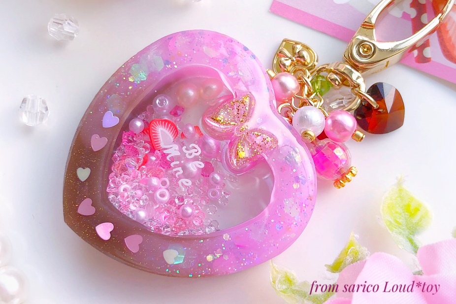 strawberry chocolate🍫ハートシェイカー