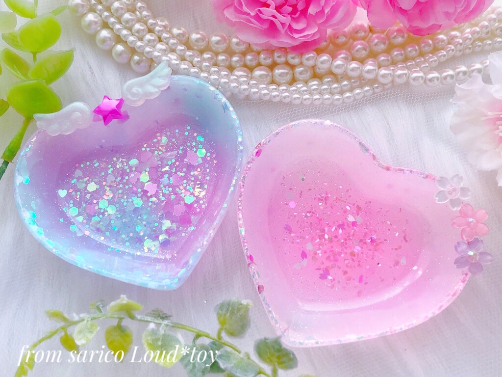 さくらハートトレー💘