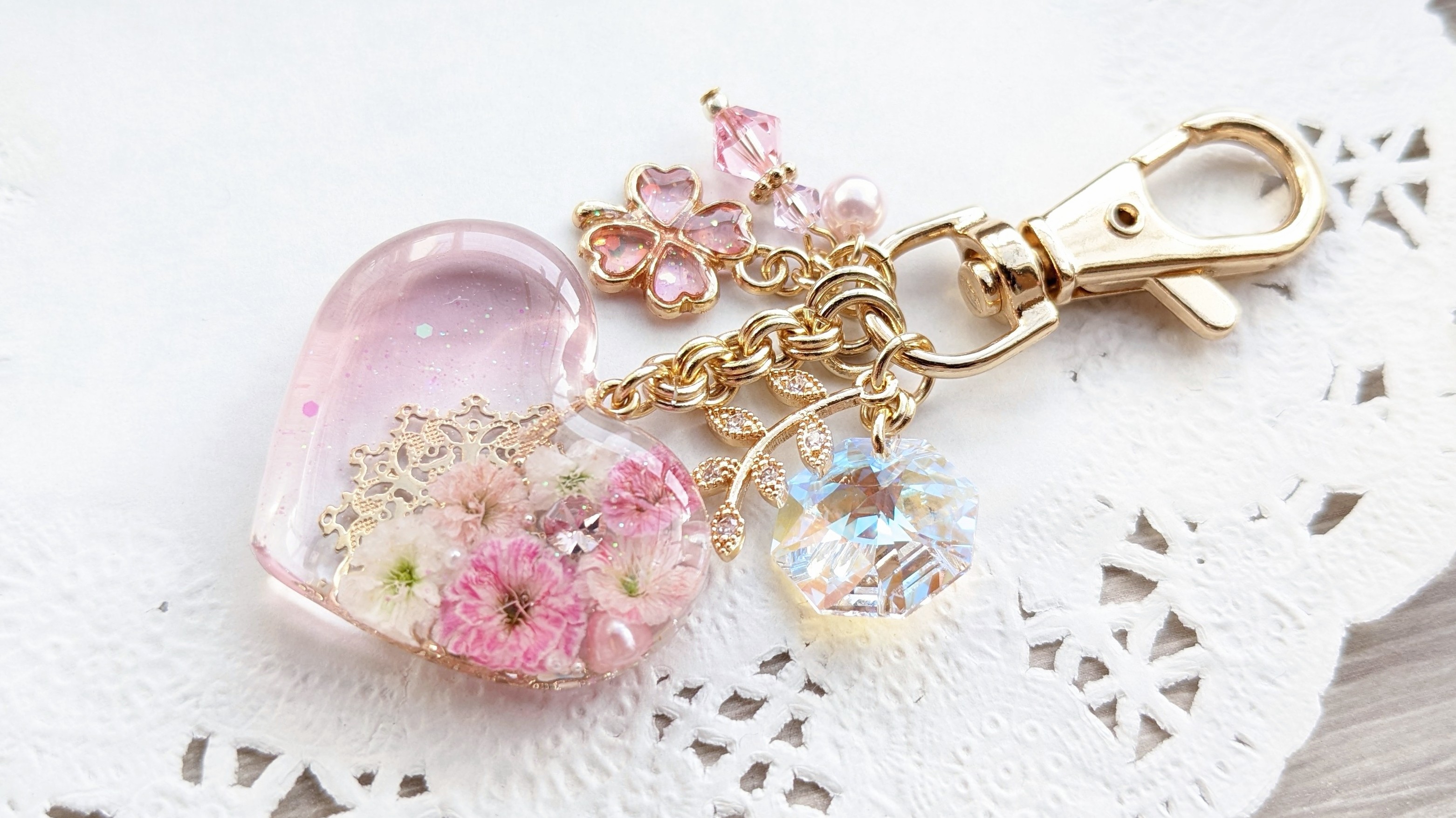 Baby's-breath heart (ピンク)