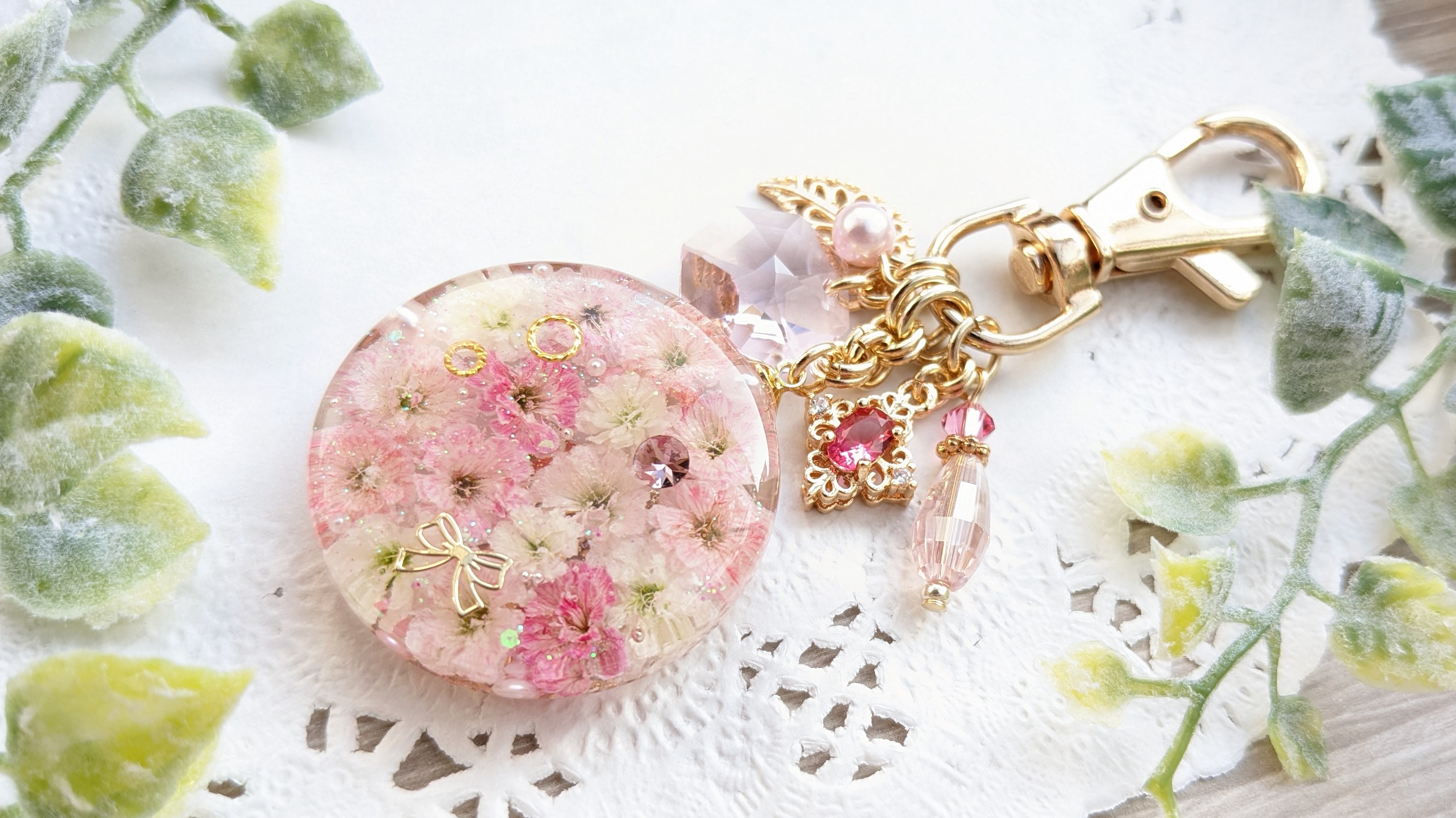 Baby's-breath flower field