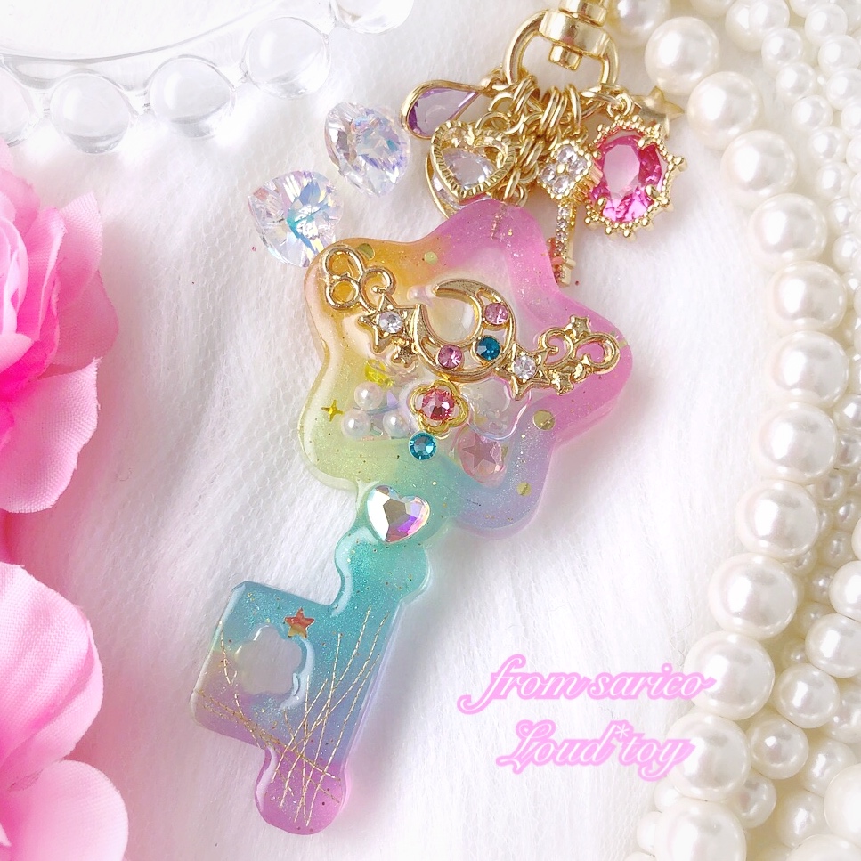 fancy 星鍵チャーム