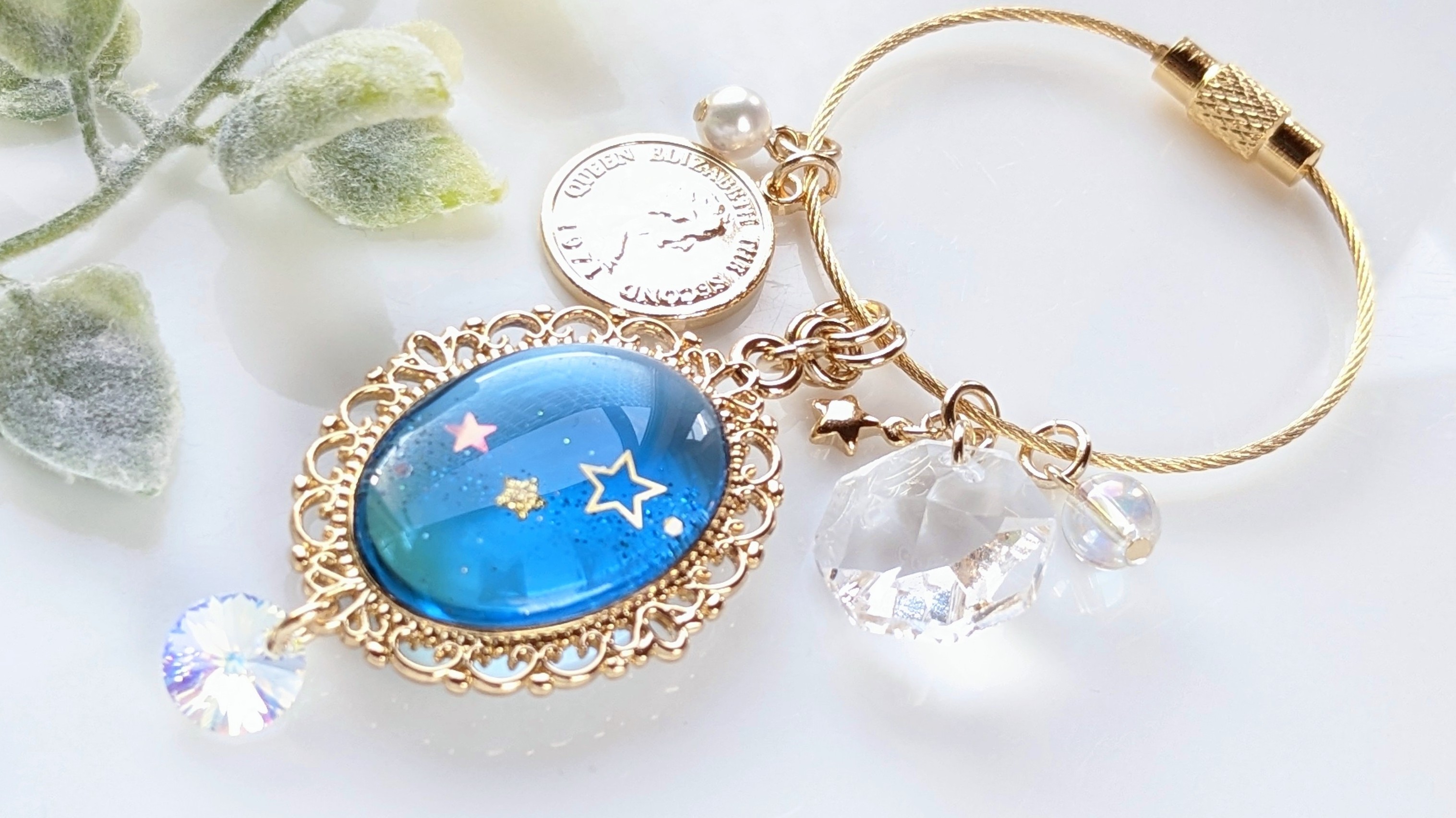 碧い星空のキーリング