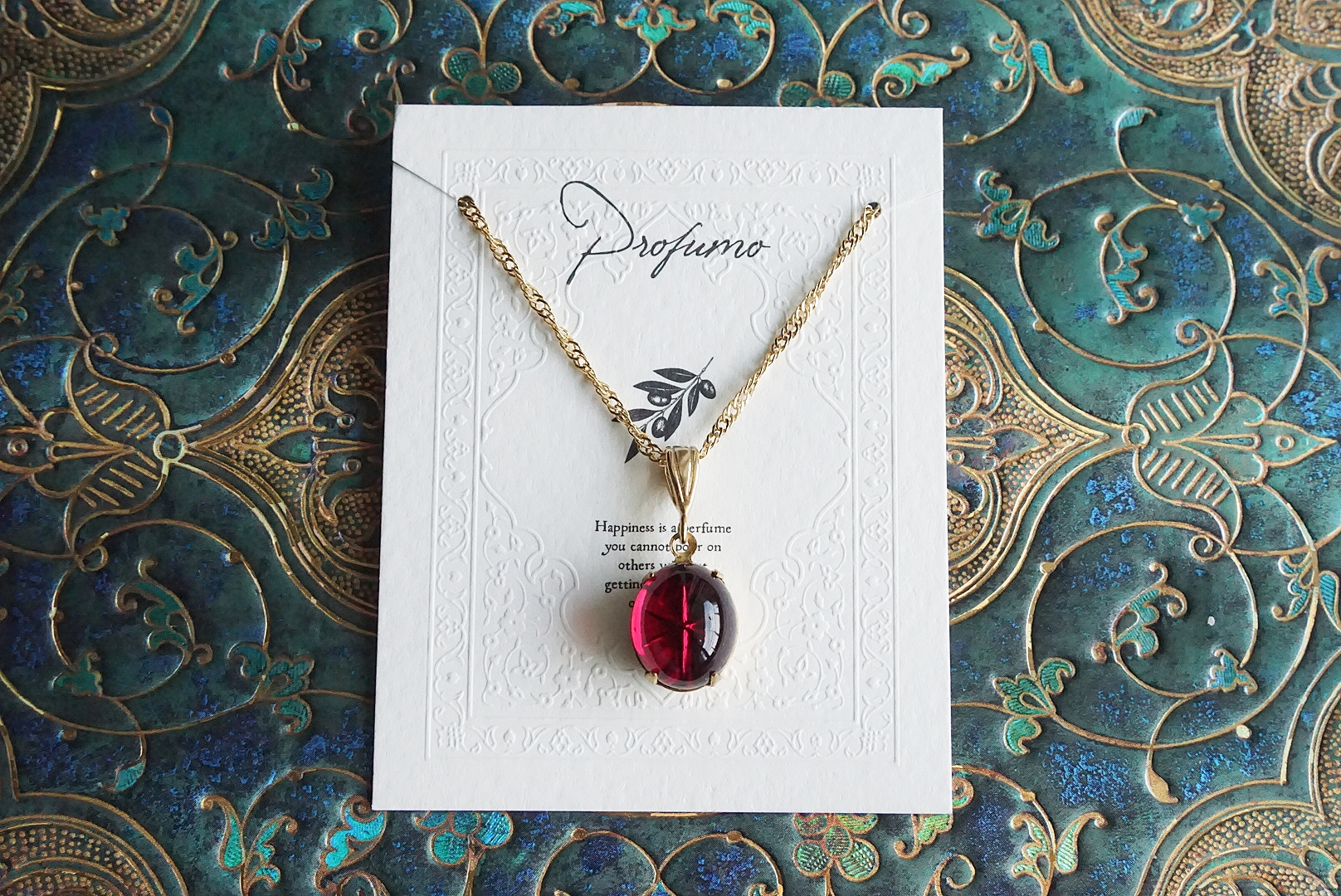 スワロスター(ピンク)ネックレス