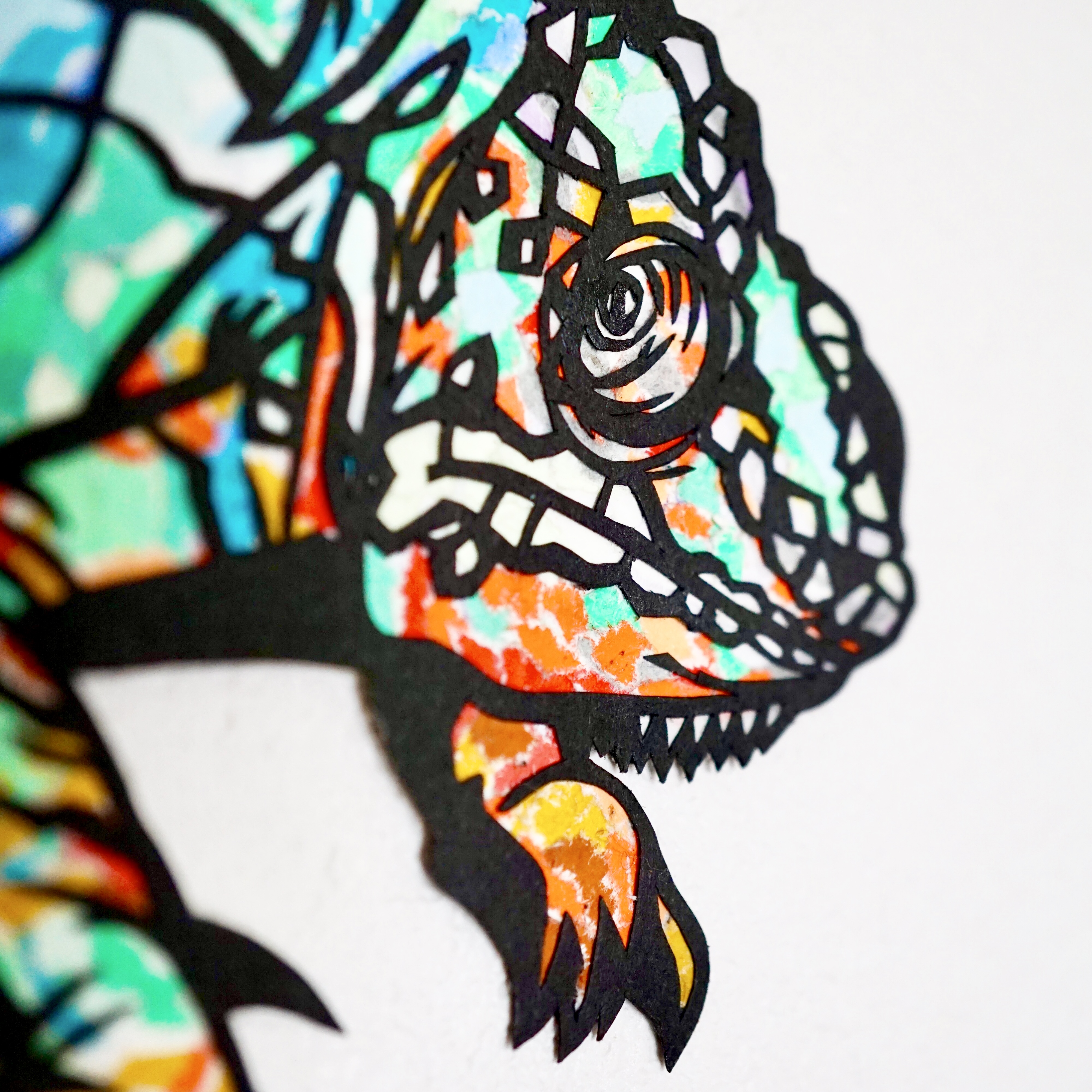 【壁掛けアート】chame-leon -ｶﾒﾚｵﾝ-