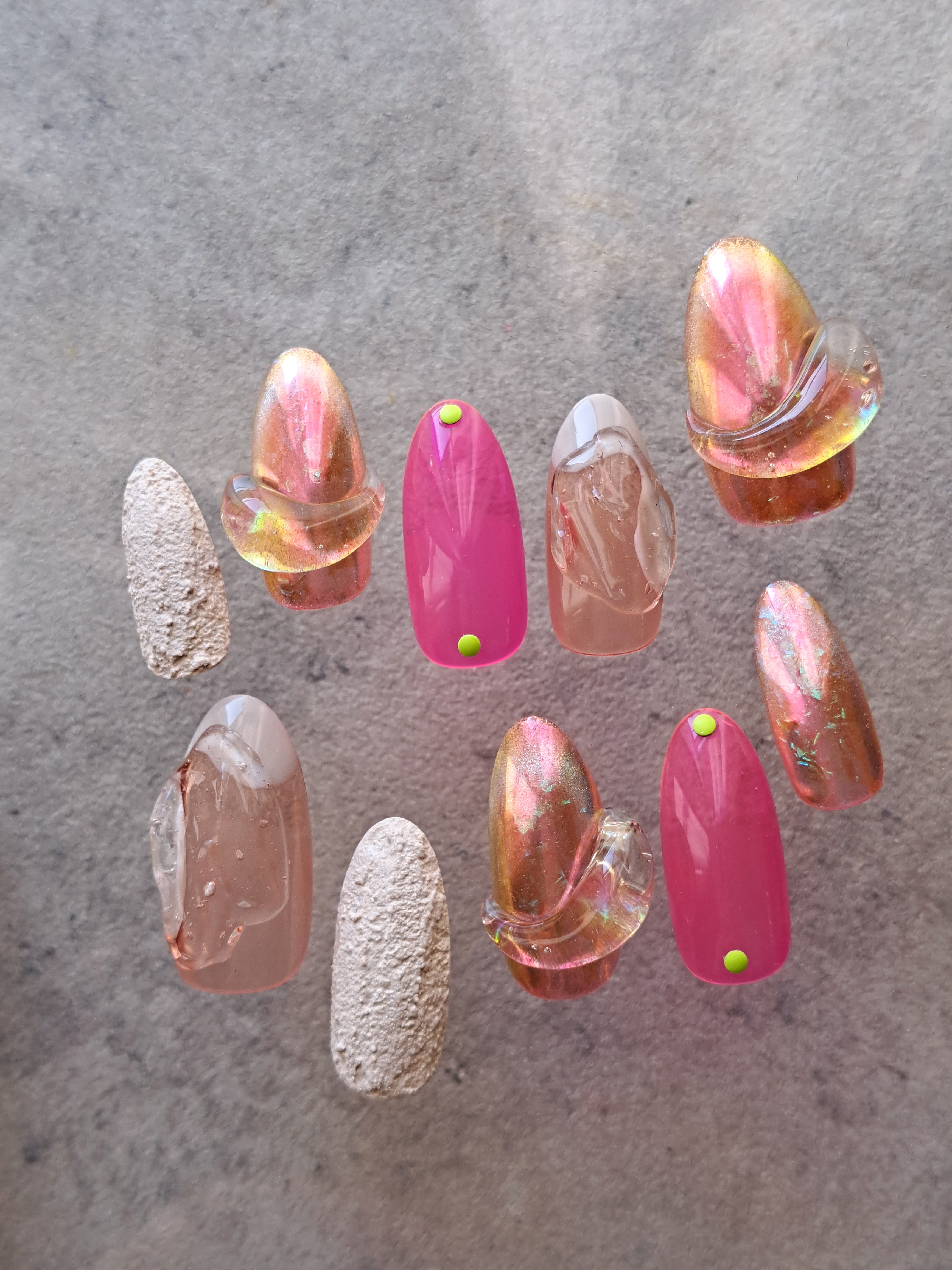 nail tip 10 piece set