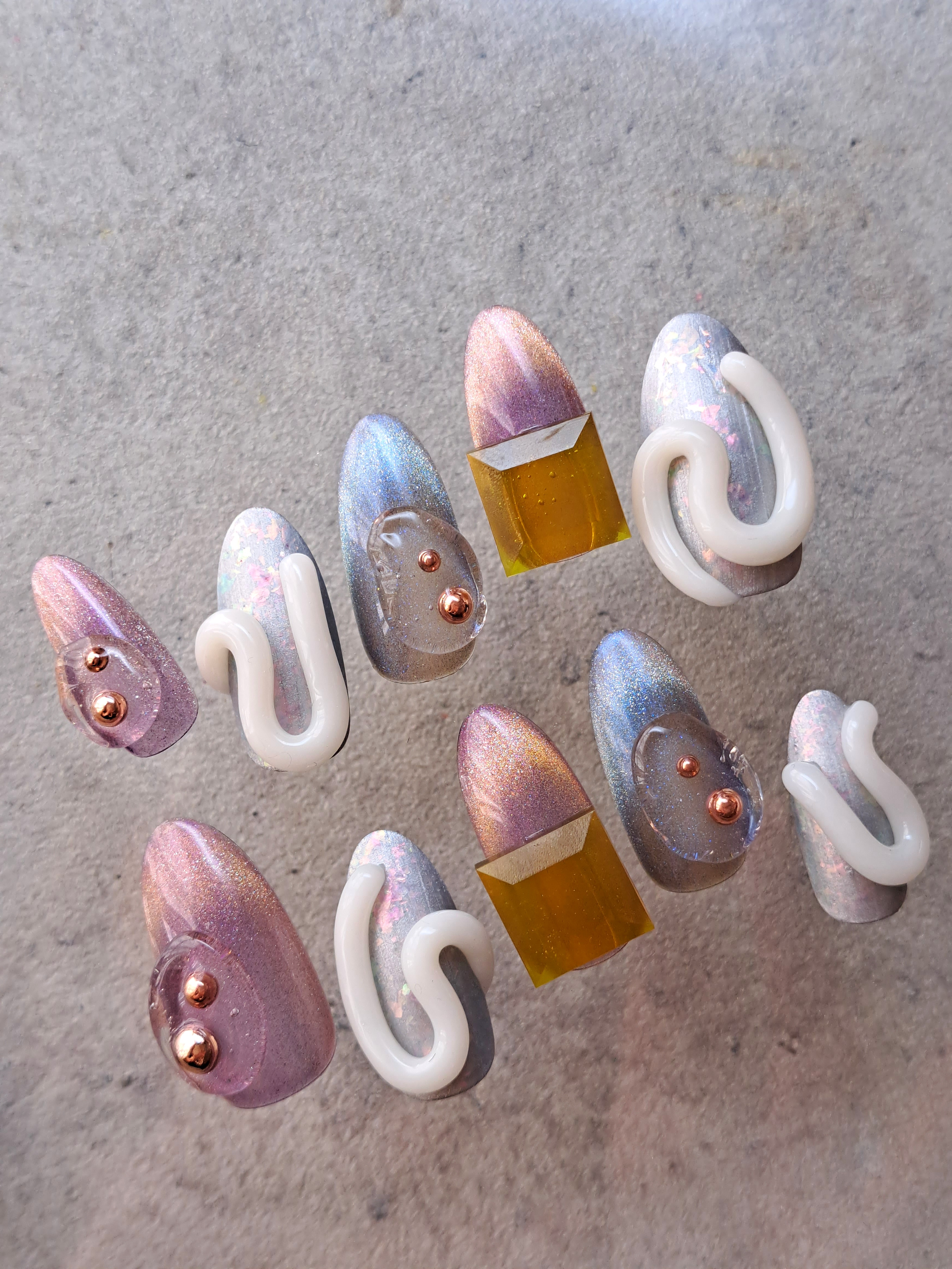 nail tip 10 piece set