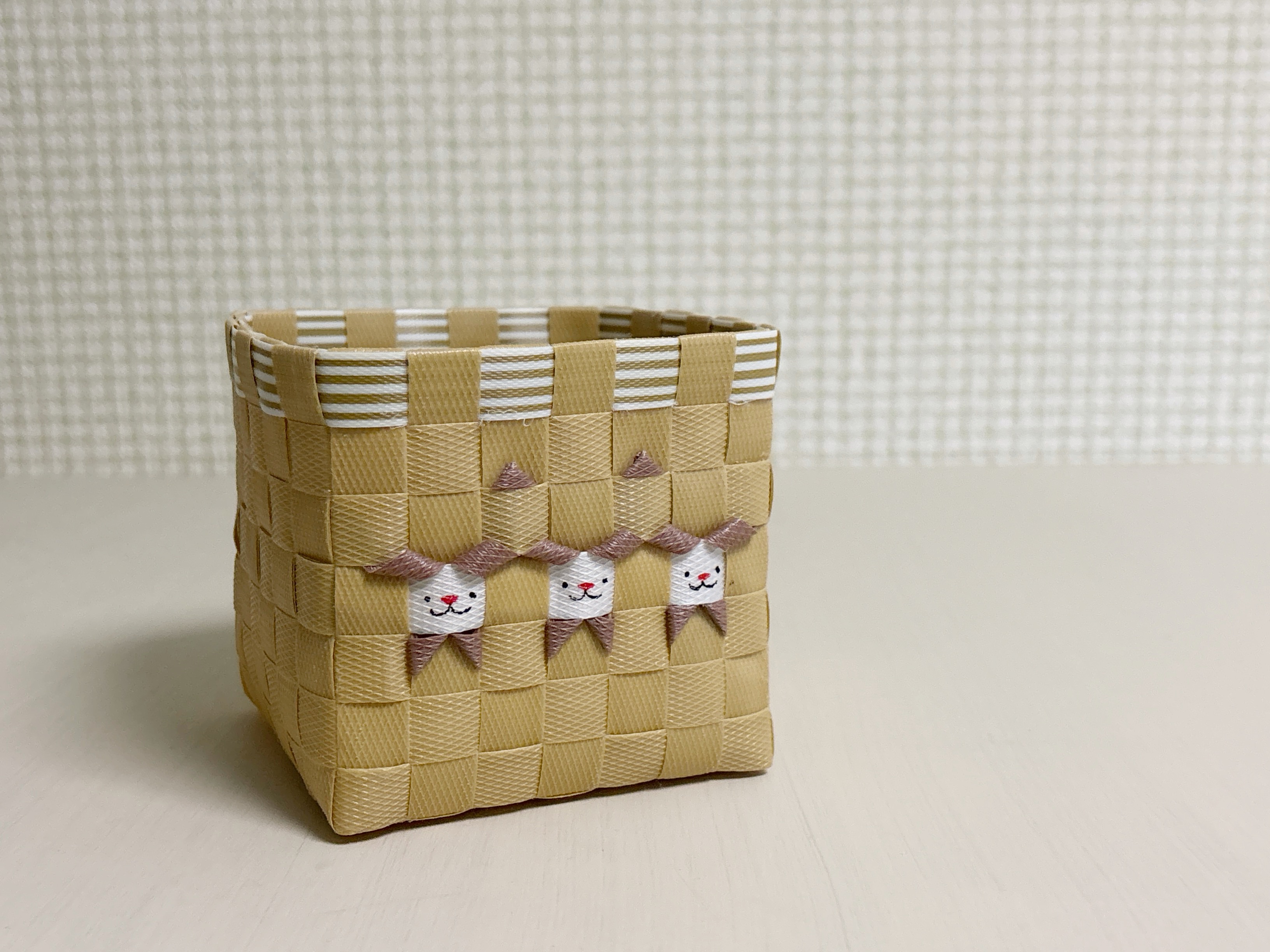 PPバンドに挑戦  わんこキューブBOX材料セット