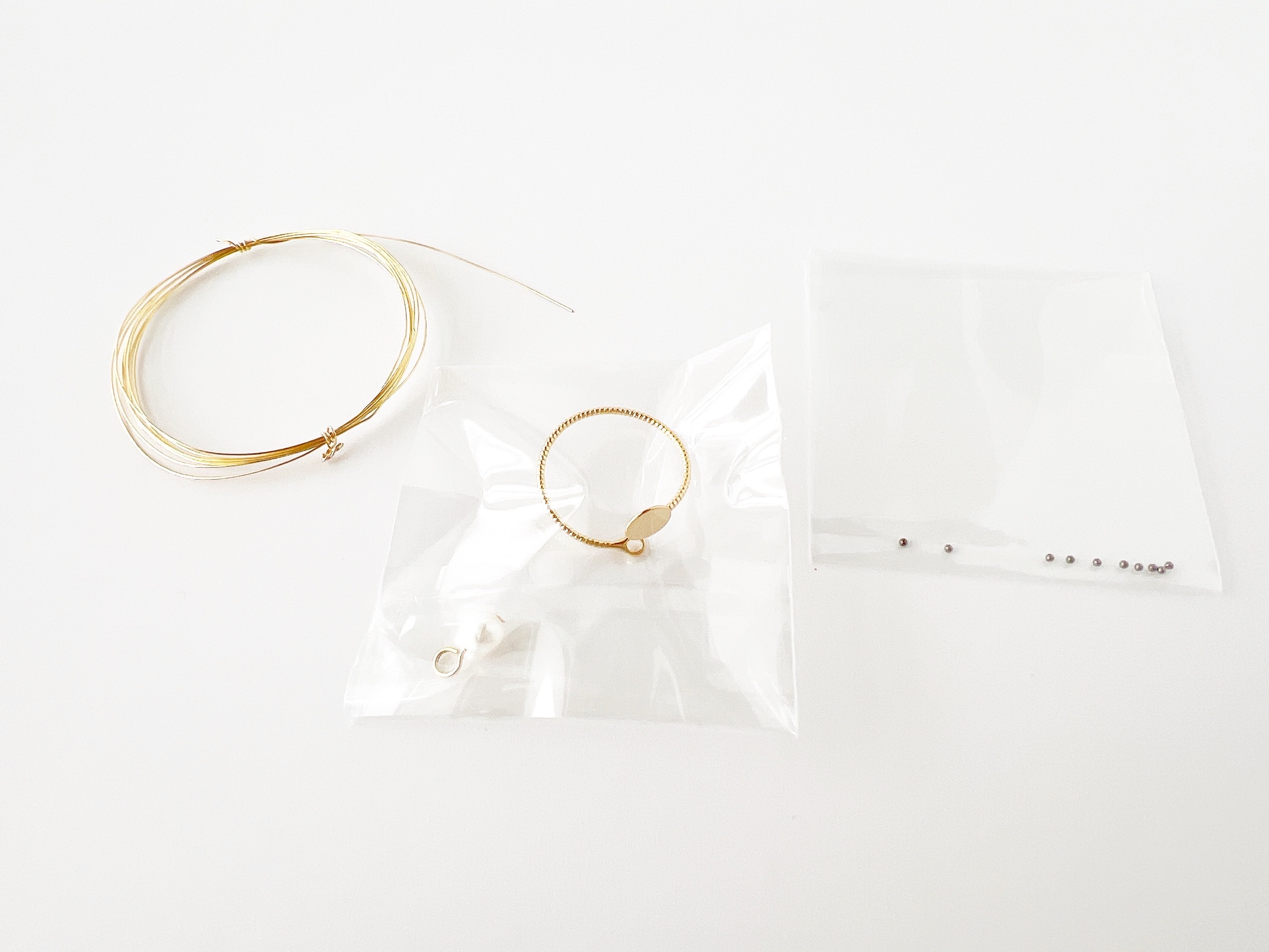 ネモフィラのリングの基本の材料キット