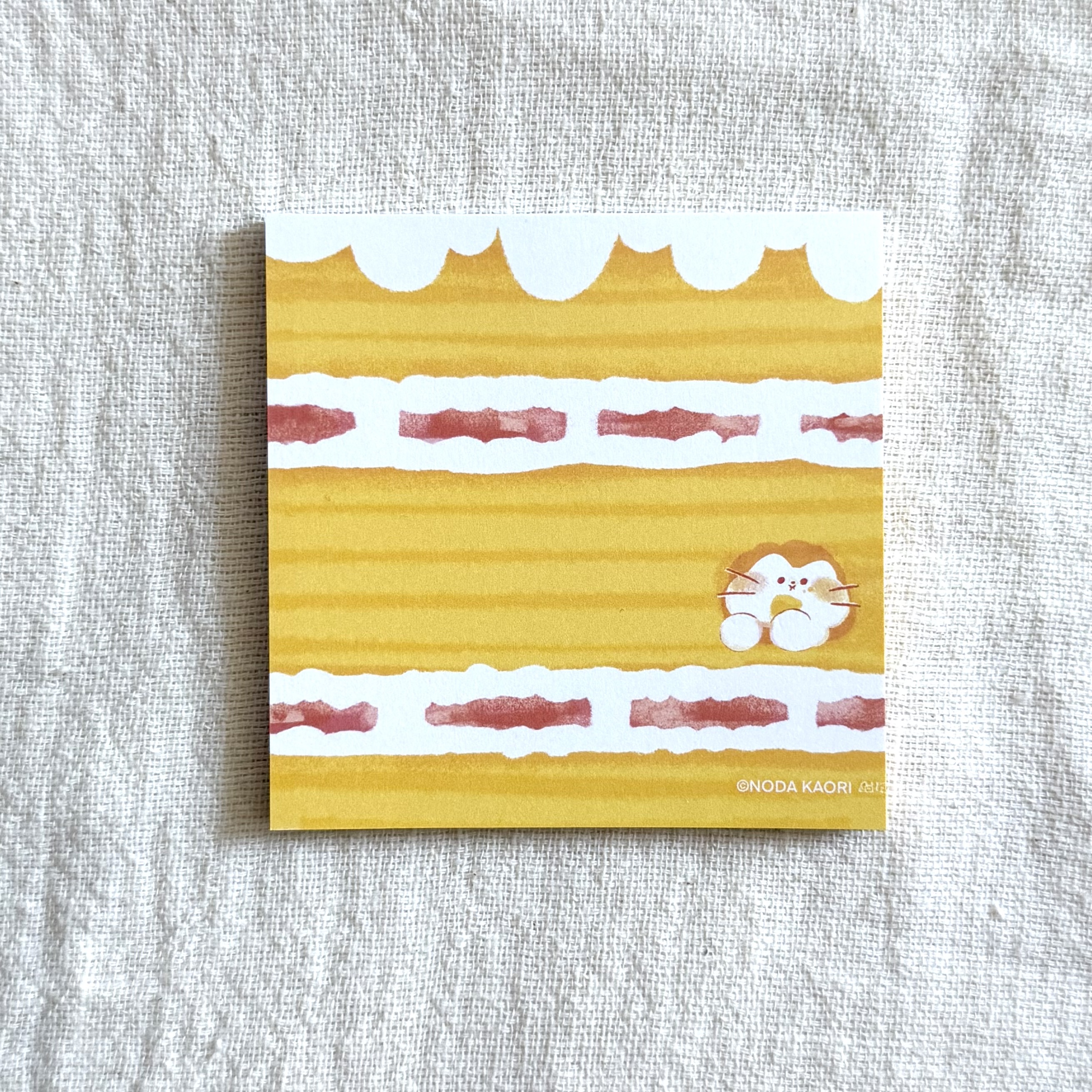 メモパッド【ケーキ】