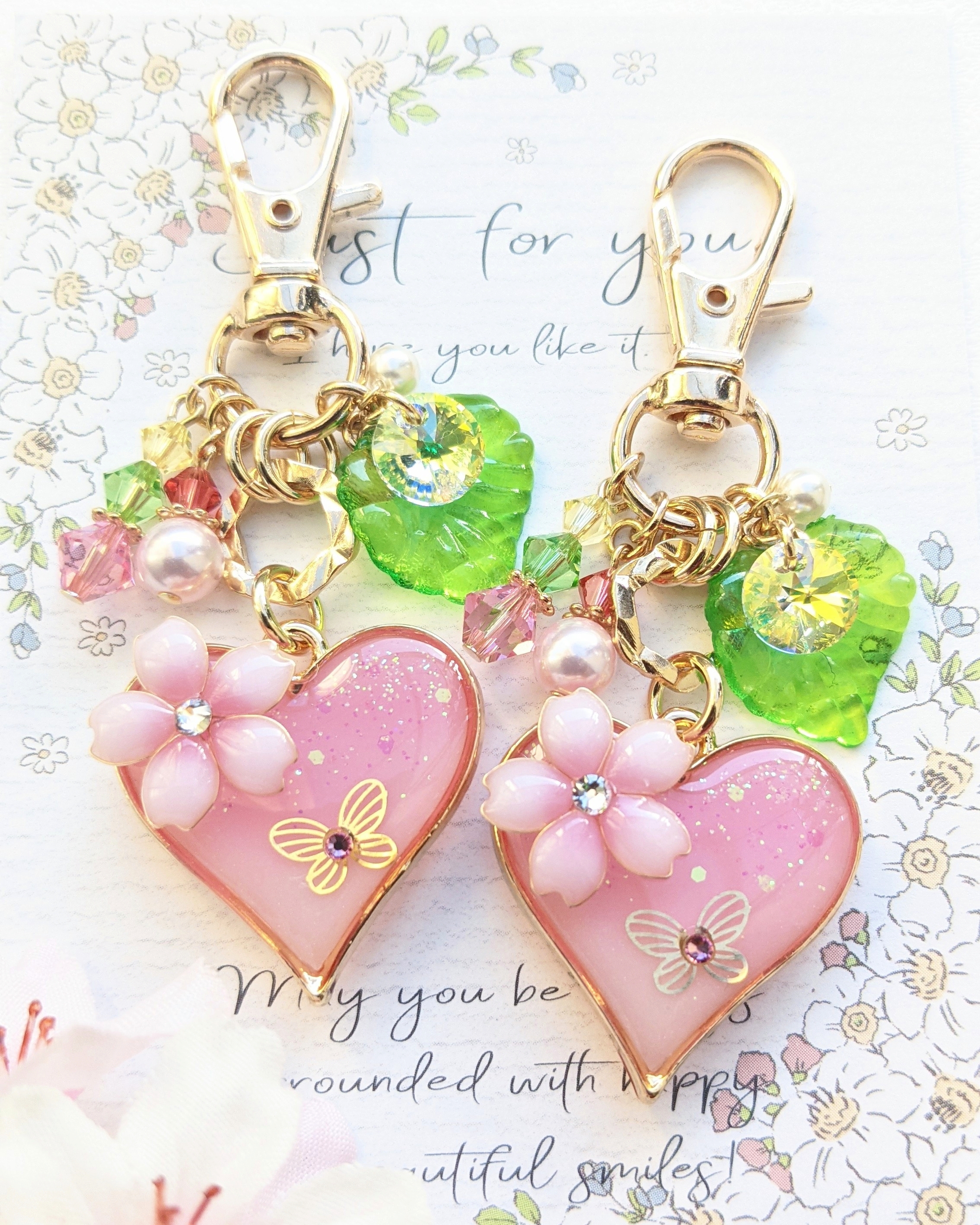 ハートと桜.｡*🌸の画像2