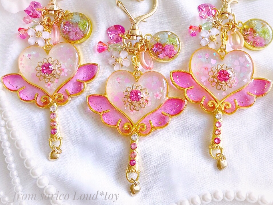 SAKURA pinkハートステッキ🌸の画像4