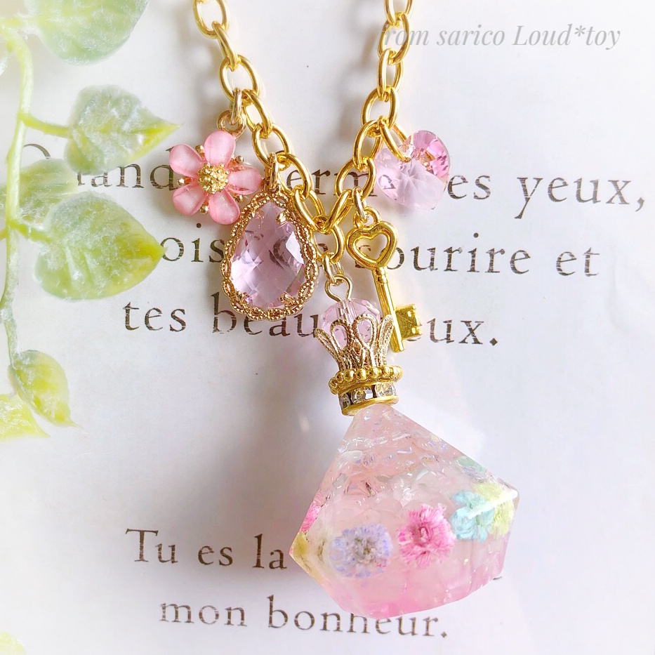 Spring perfumeバッグチャーム*pinkの画像5
