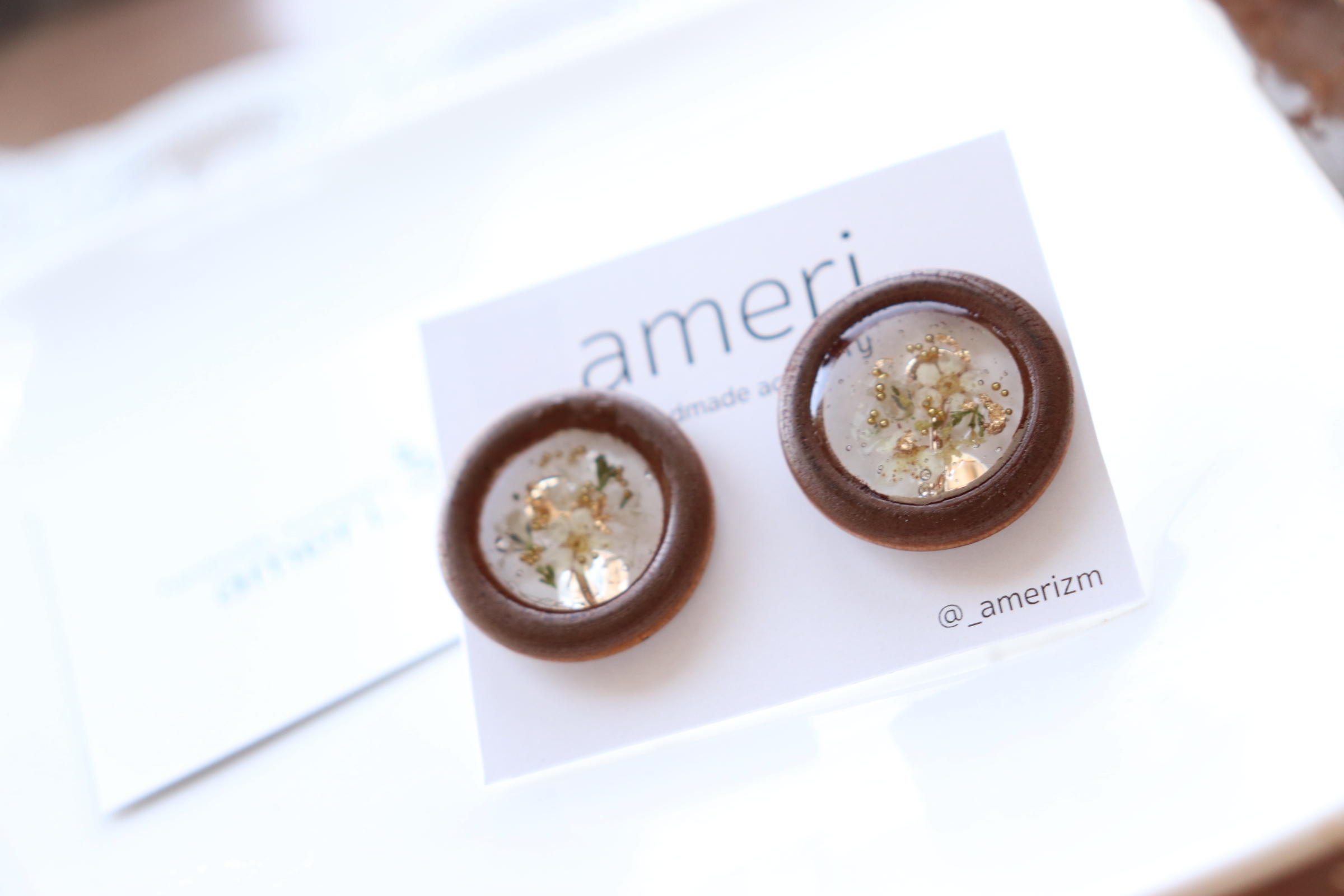 choco caramel earringの画像2