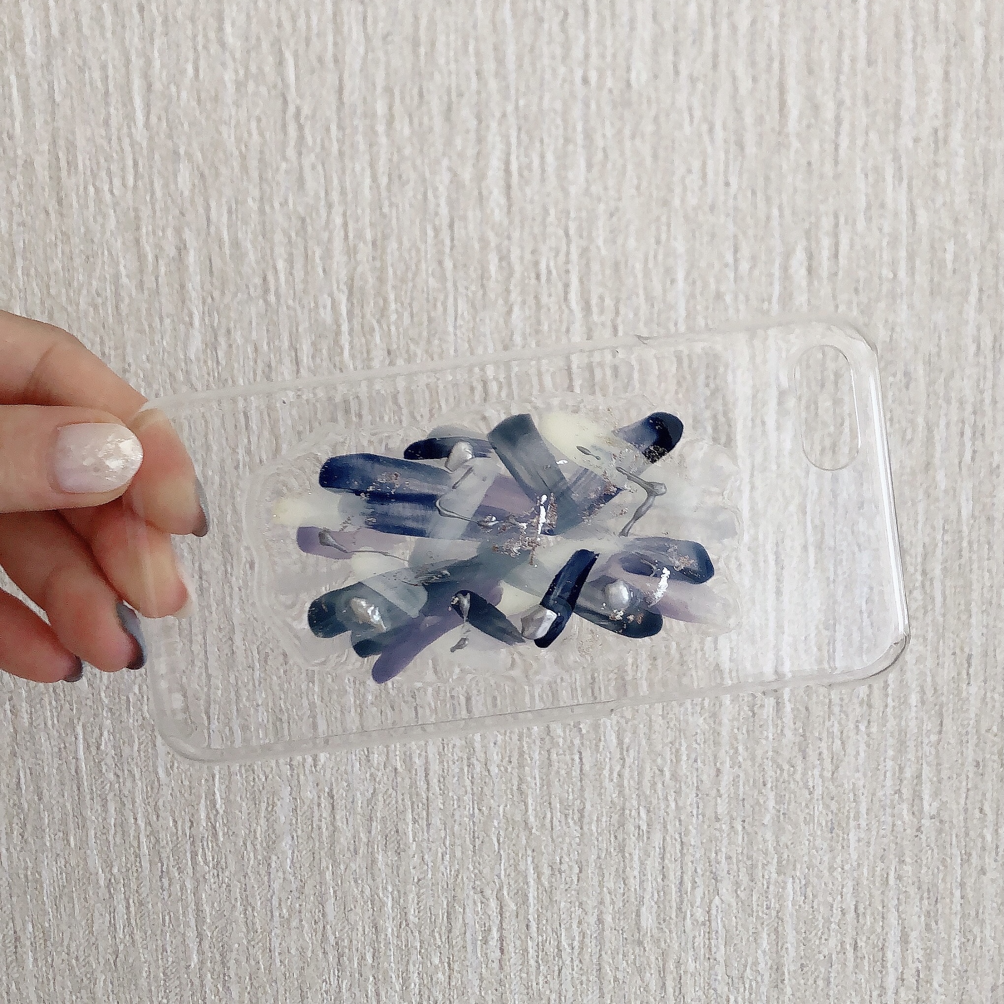 【送料無料】nuance shell pearl art iphone caseの画像2