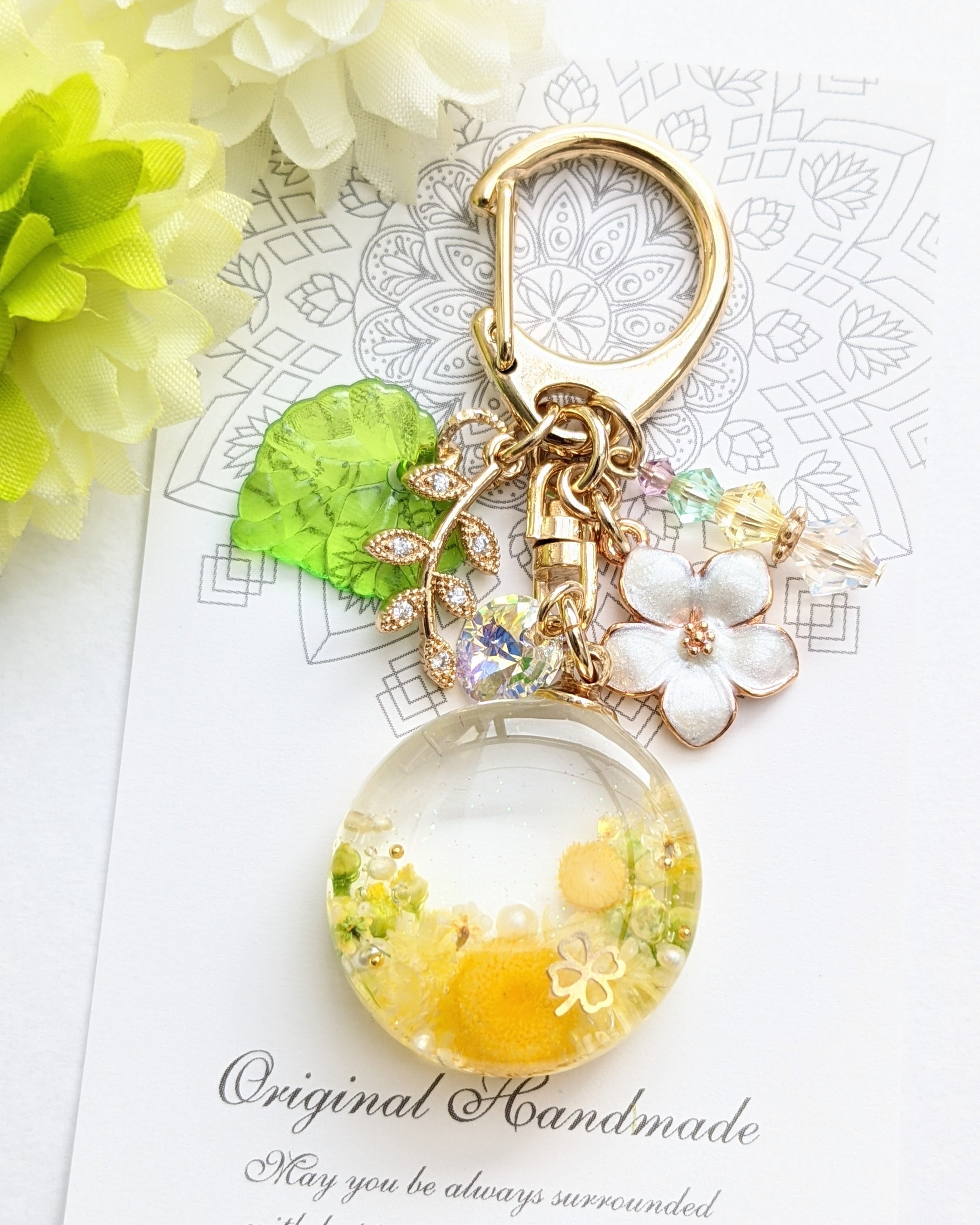 お花のキーホルダー.｡*🌼Aの画像2