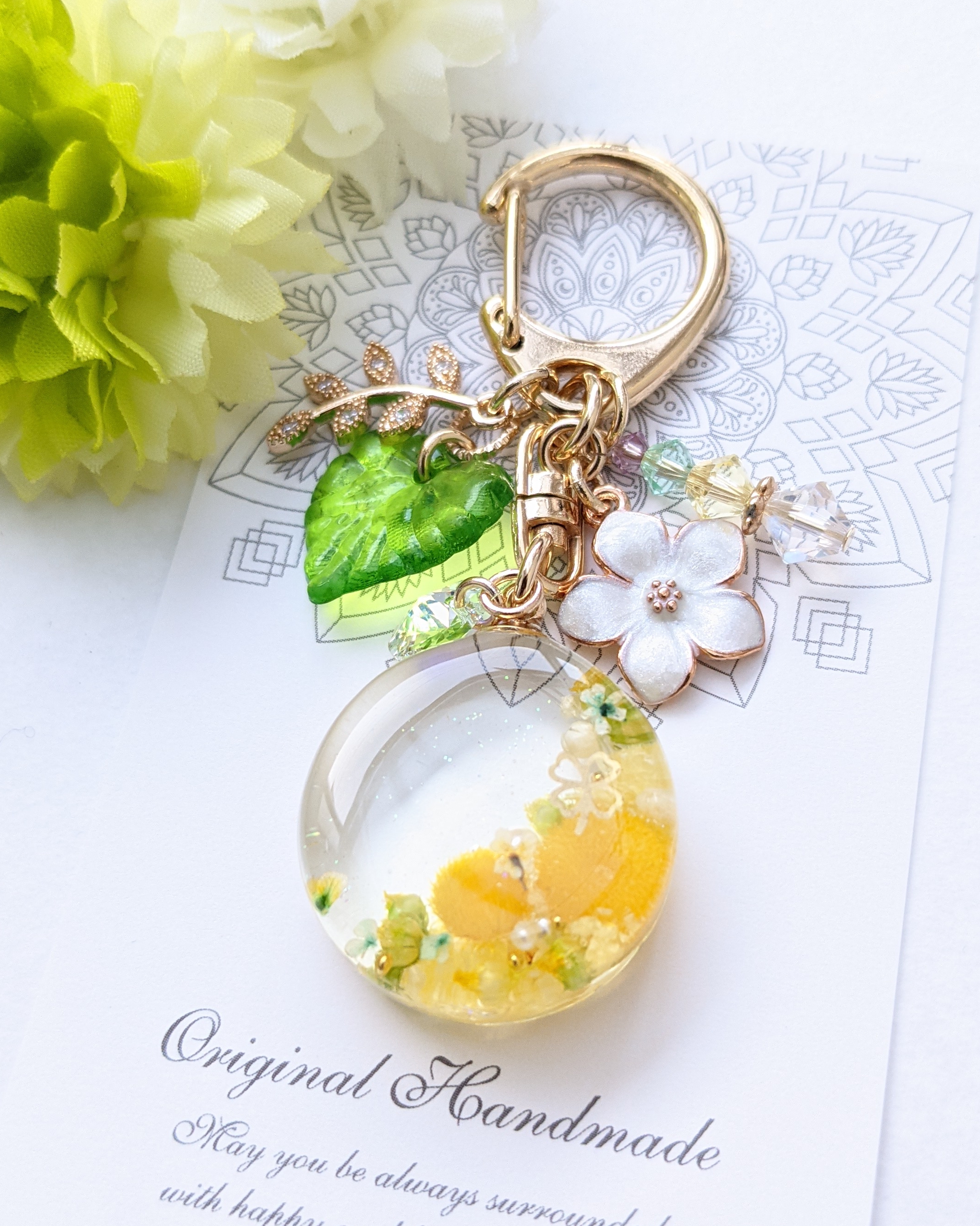 お花のキーホルダー.｡*🌼Bの画像2