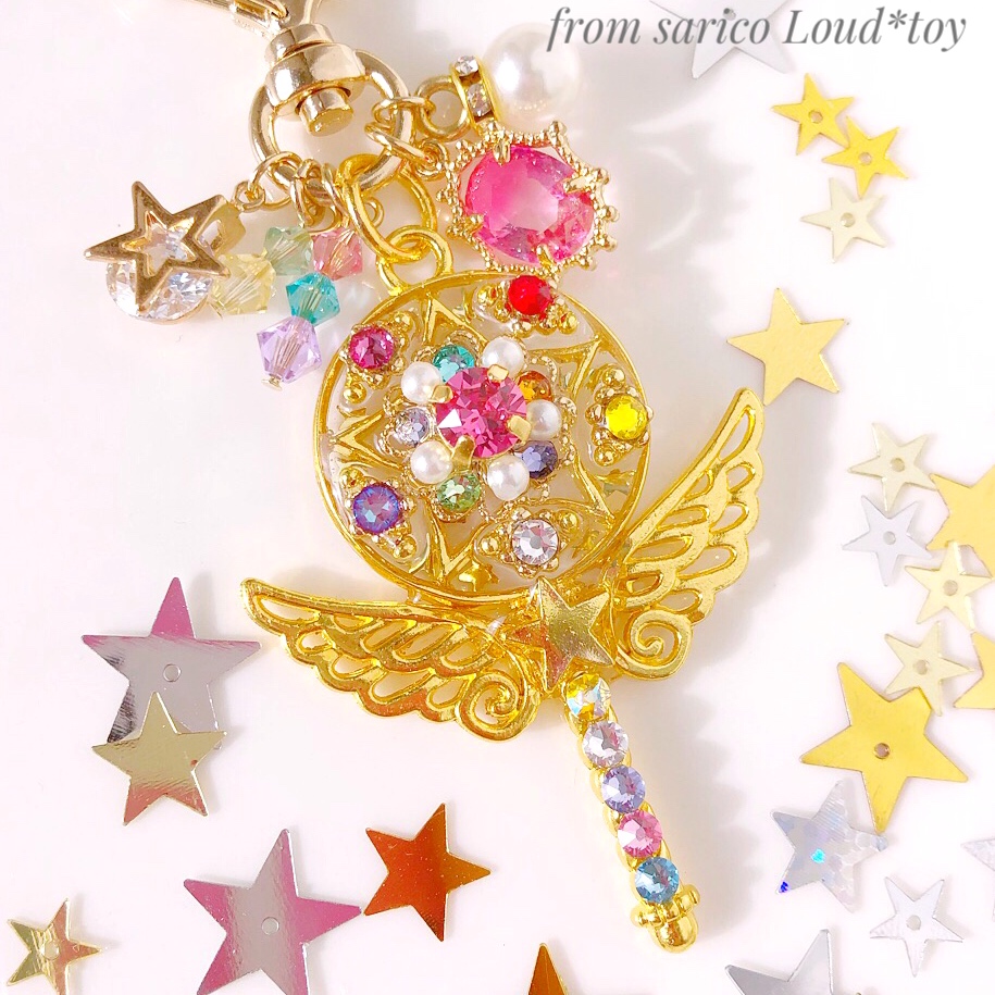 スワロ　magicalステッキチャーム🌙pinkの画像2