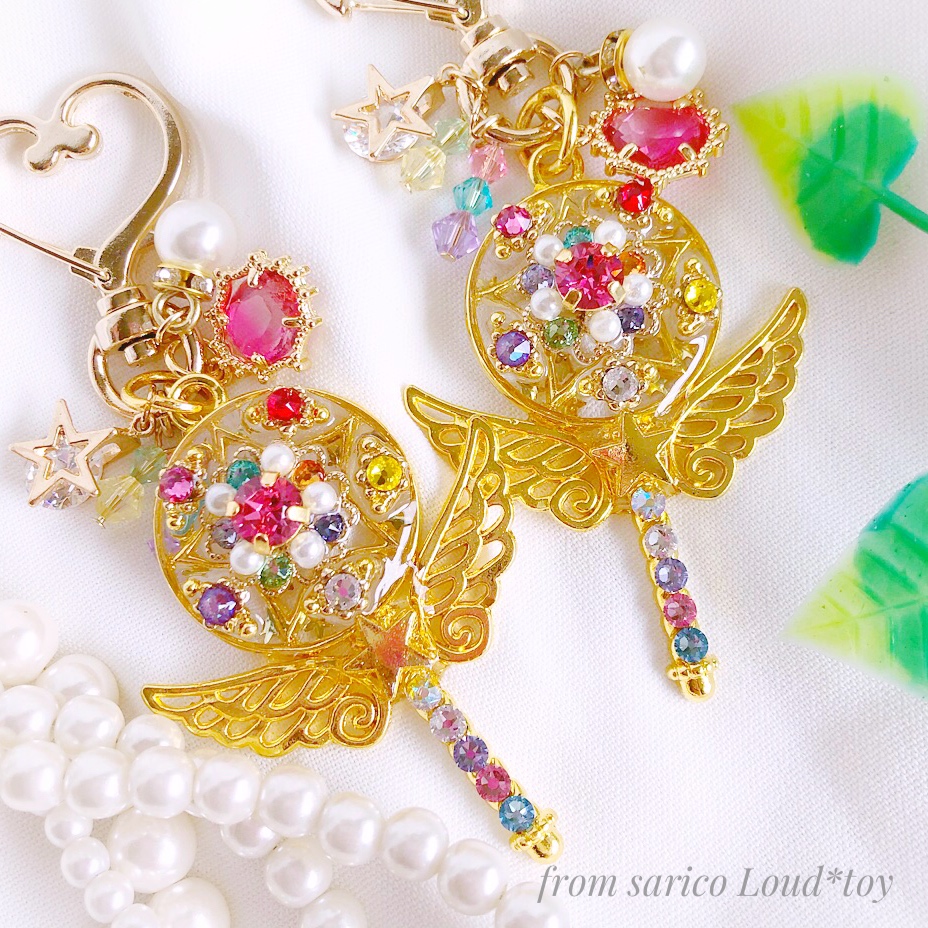 スワロ　magicalステッキチャーム🌙pinkの画像4